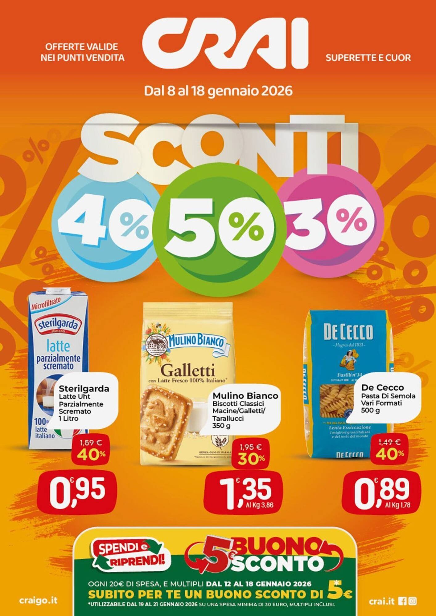 Volantino Crai (2026-01-08 - 2026-01-18)