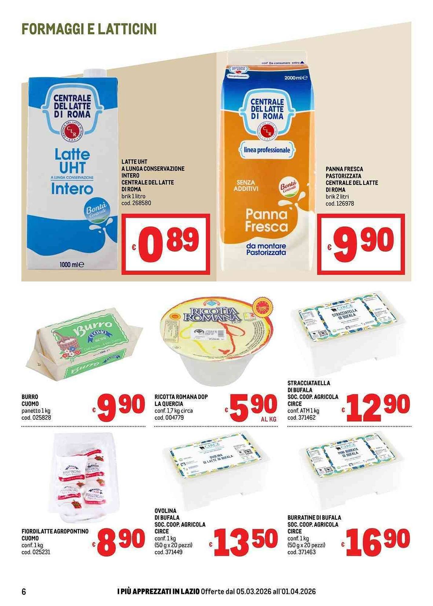 Volantino Metro (2026-03-05 - 2026-04-01)