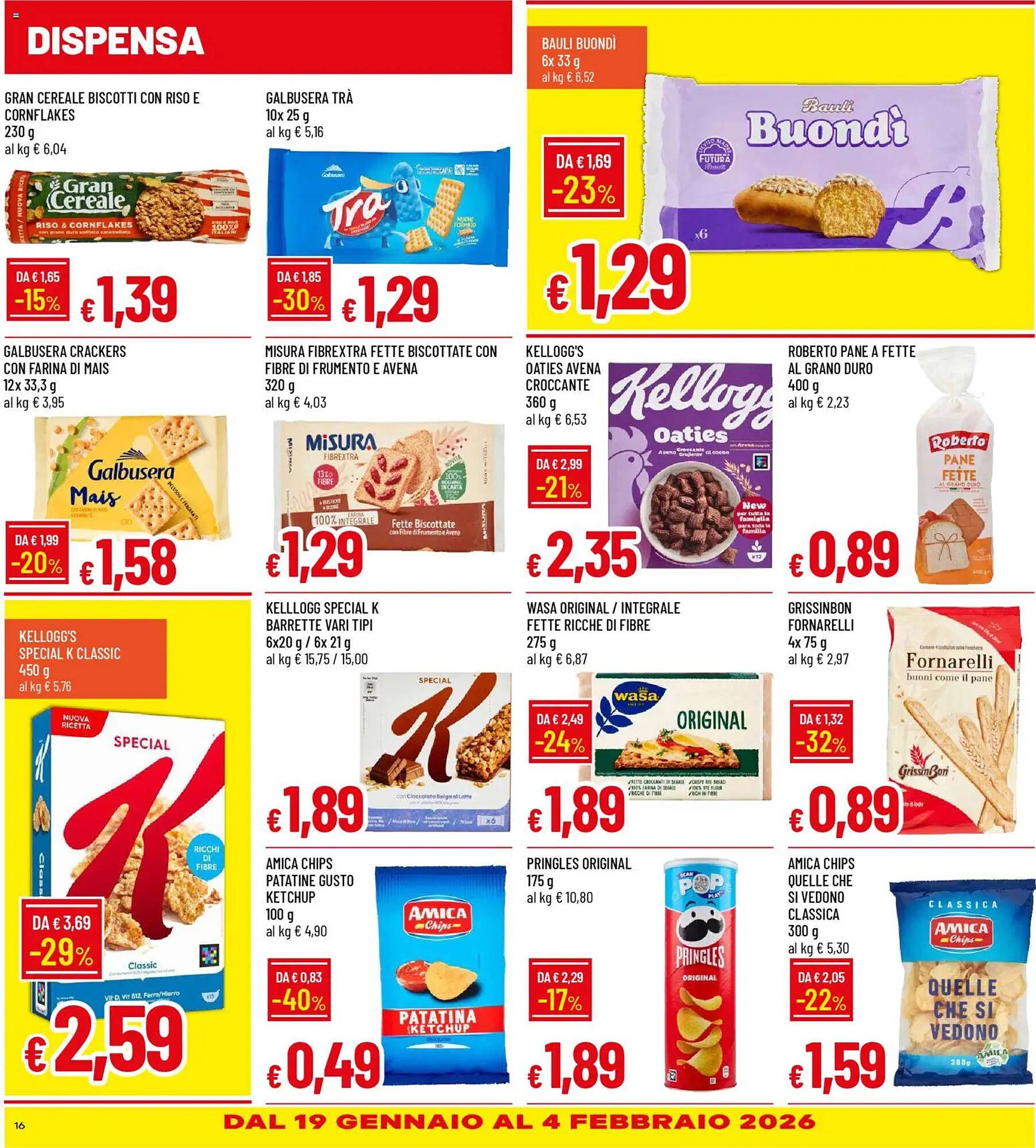 Volantino Galassia (2026-01-15 - 2026-01-18)