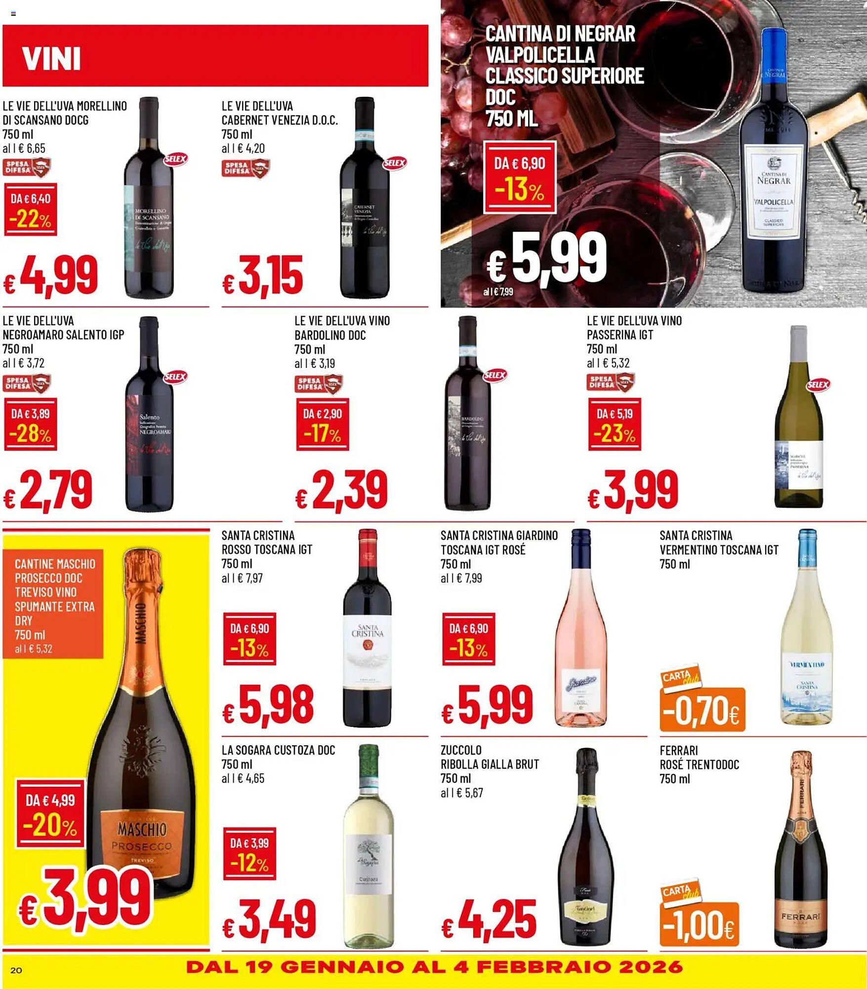 Volantino Galassia (2026-01-15 - 2026-01-18)