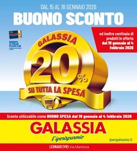 Volantino Galassia (2026-01-15 - 2026-01-18)