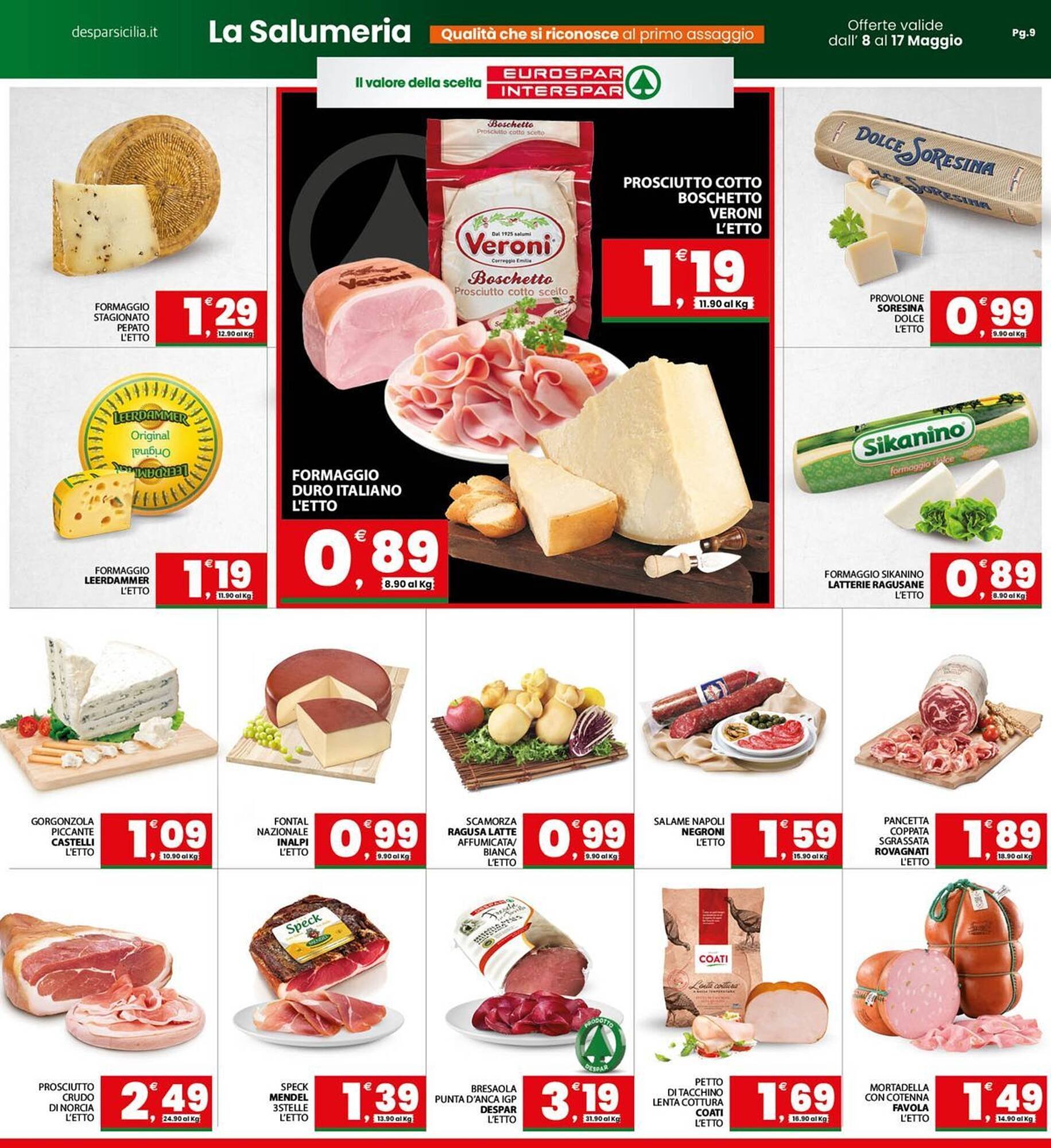 Volantino Eurospar (2026-05-08 - 2026-05-17)