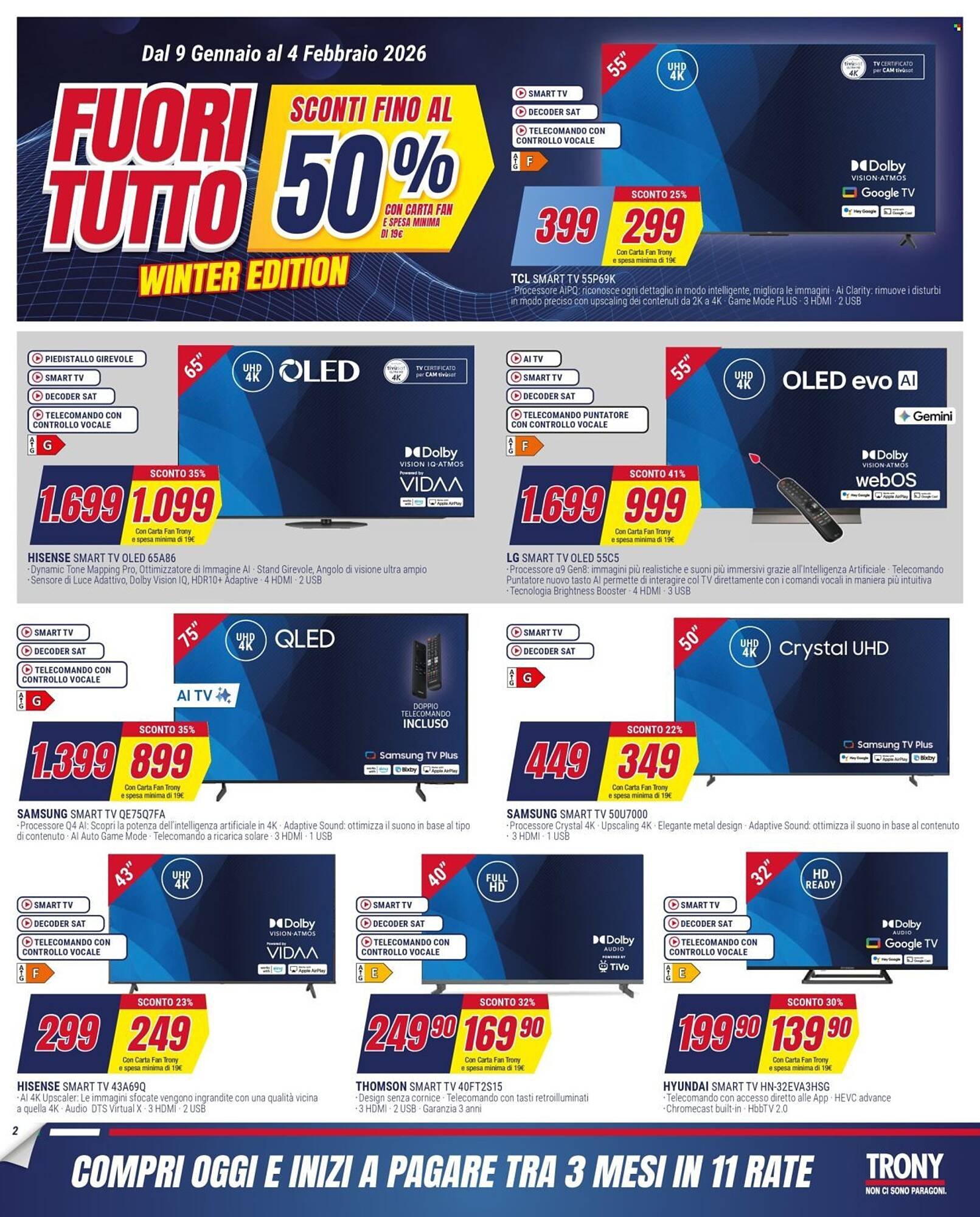 Volantino Trony (2026-01-09 - 2026-02-04)