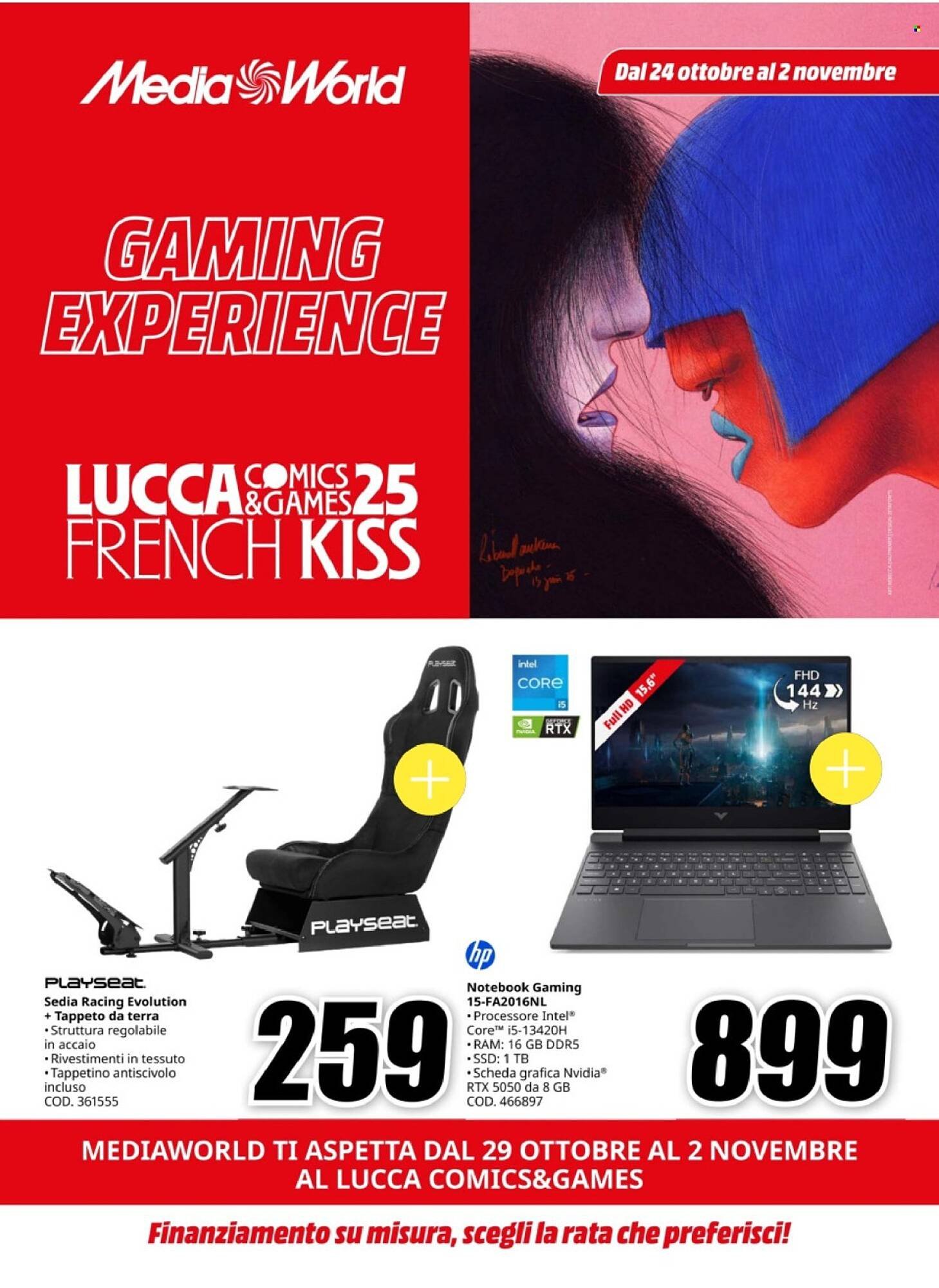 Volantino MediaWorld (2025-10-24 - 2025-11-02)