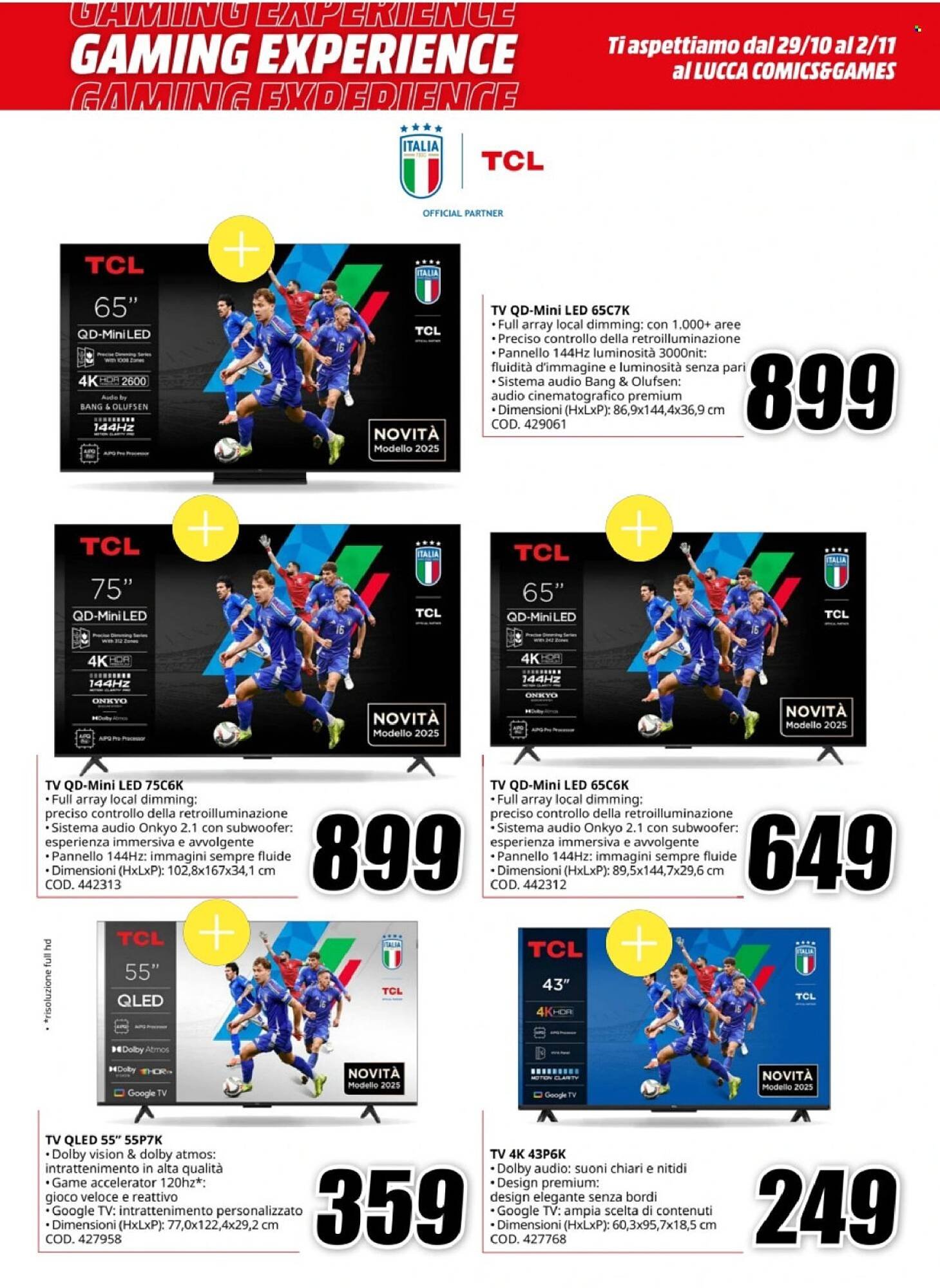 Volantino MediaWorld (2025-10-24 - 2025-11-02)