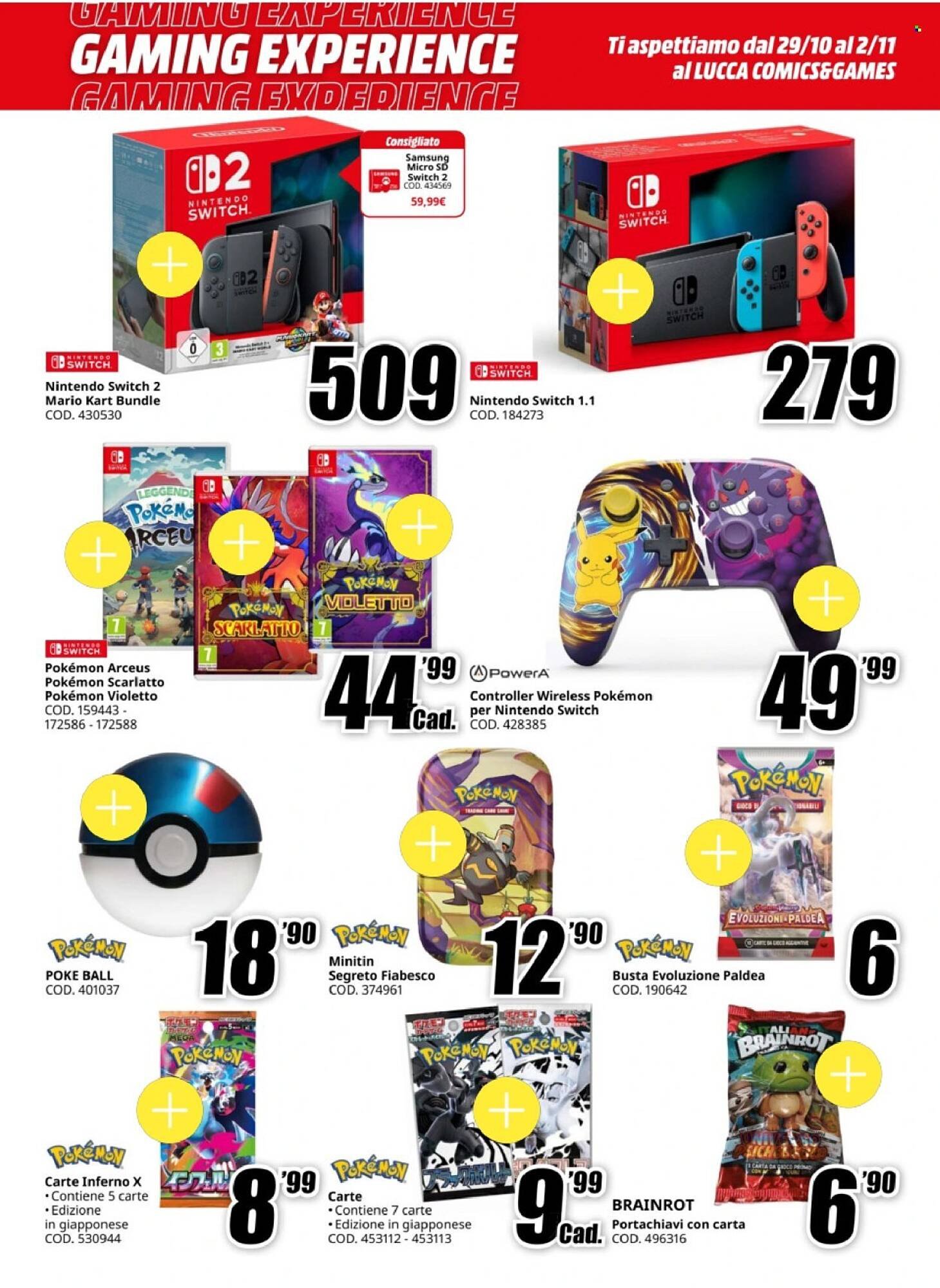 Volantino MediaWorld (2025-10-24 - 2025-11-02)