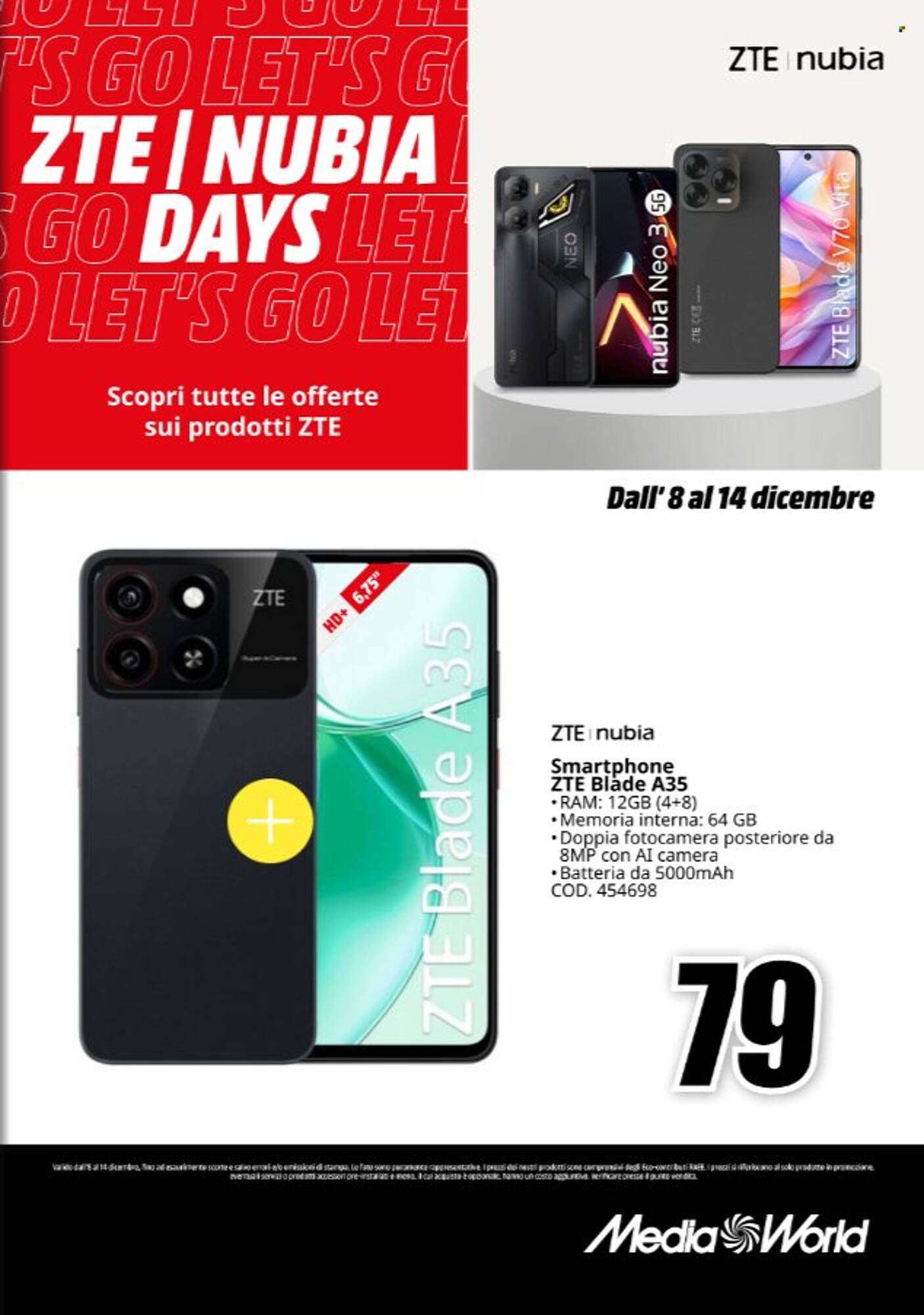 Volantino MediaWorld (2025-12-08 - 2025-12-14)