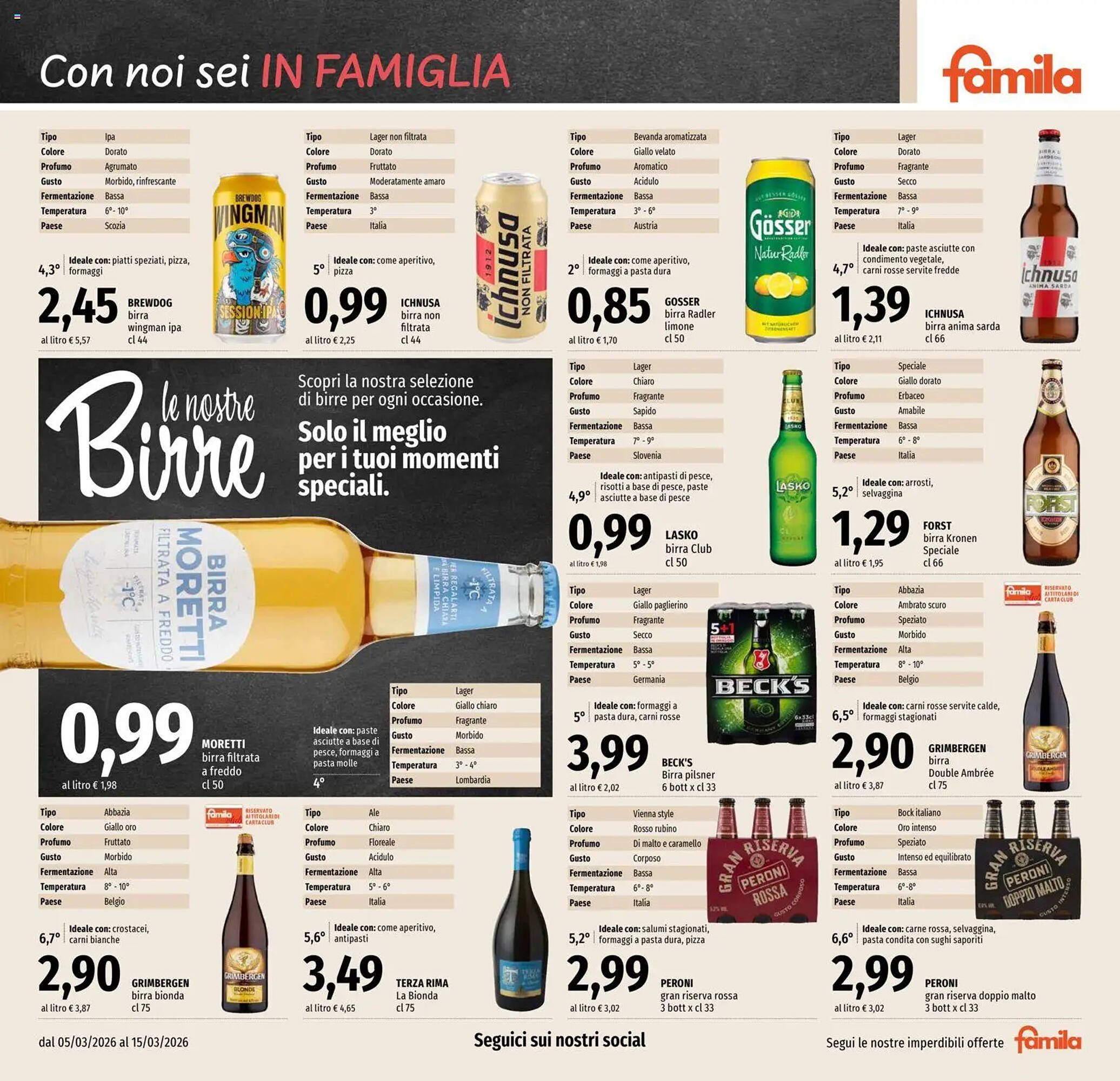 Volantino Famila (2026-03-05 - 2026-03-15)