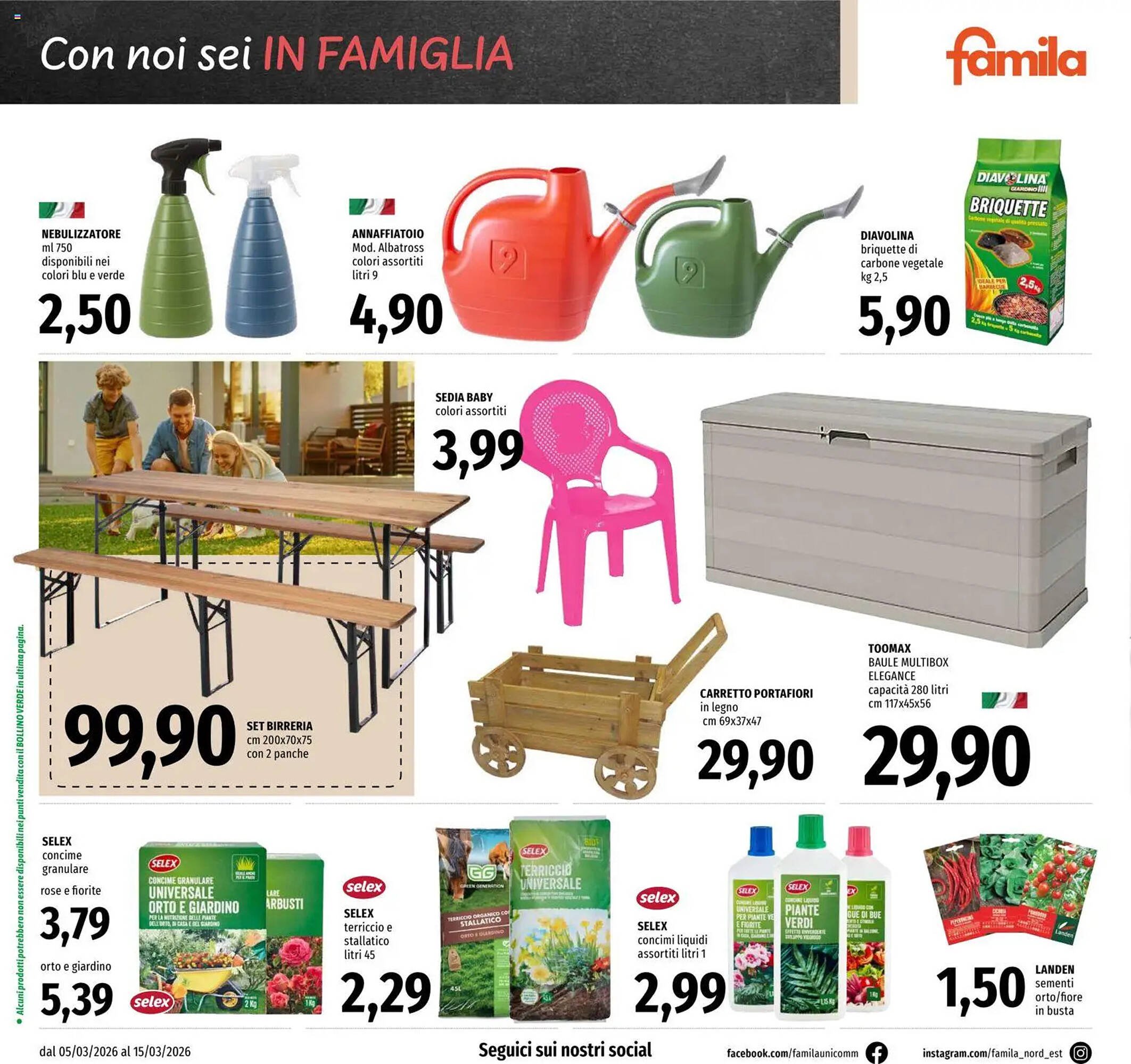 Volantino Famila (2026-03-05 - 2026-03-15)