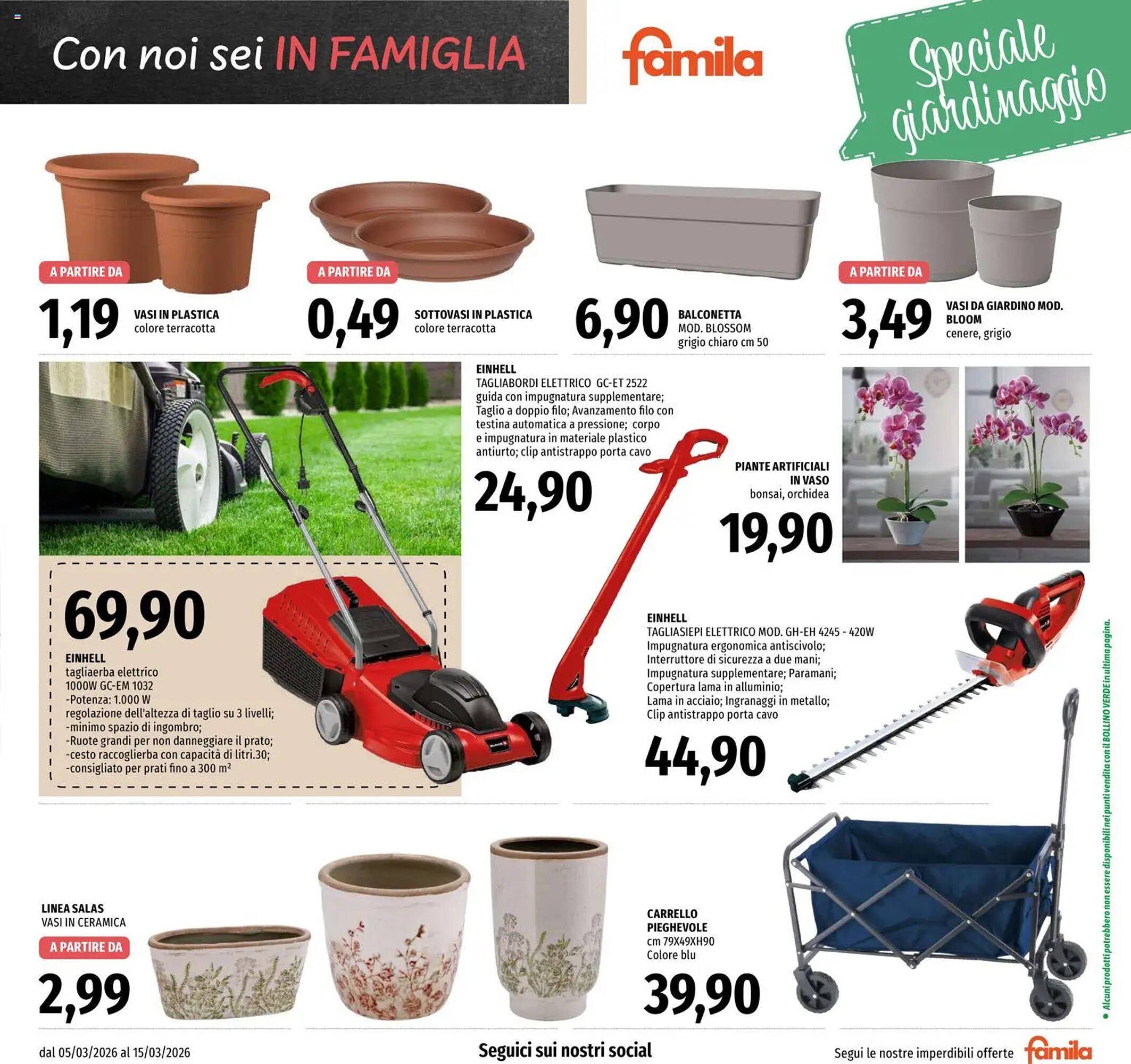 Volantino Famila (2026-03-05 - 2026-03-15)