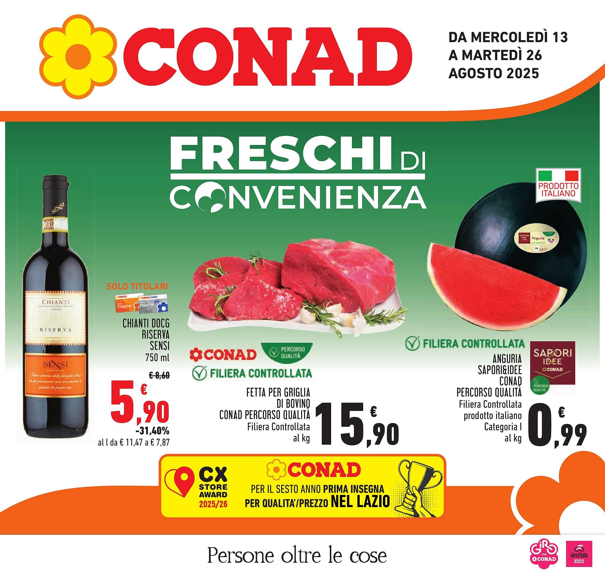 Volantino Conad (2025-08-13 - 2025-08-26)