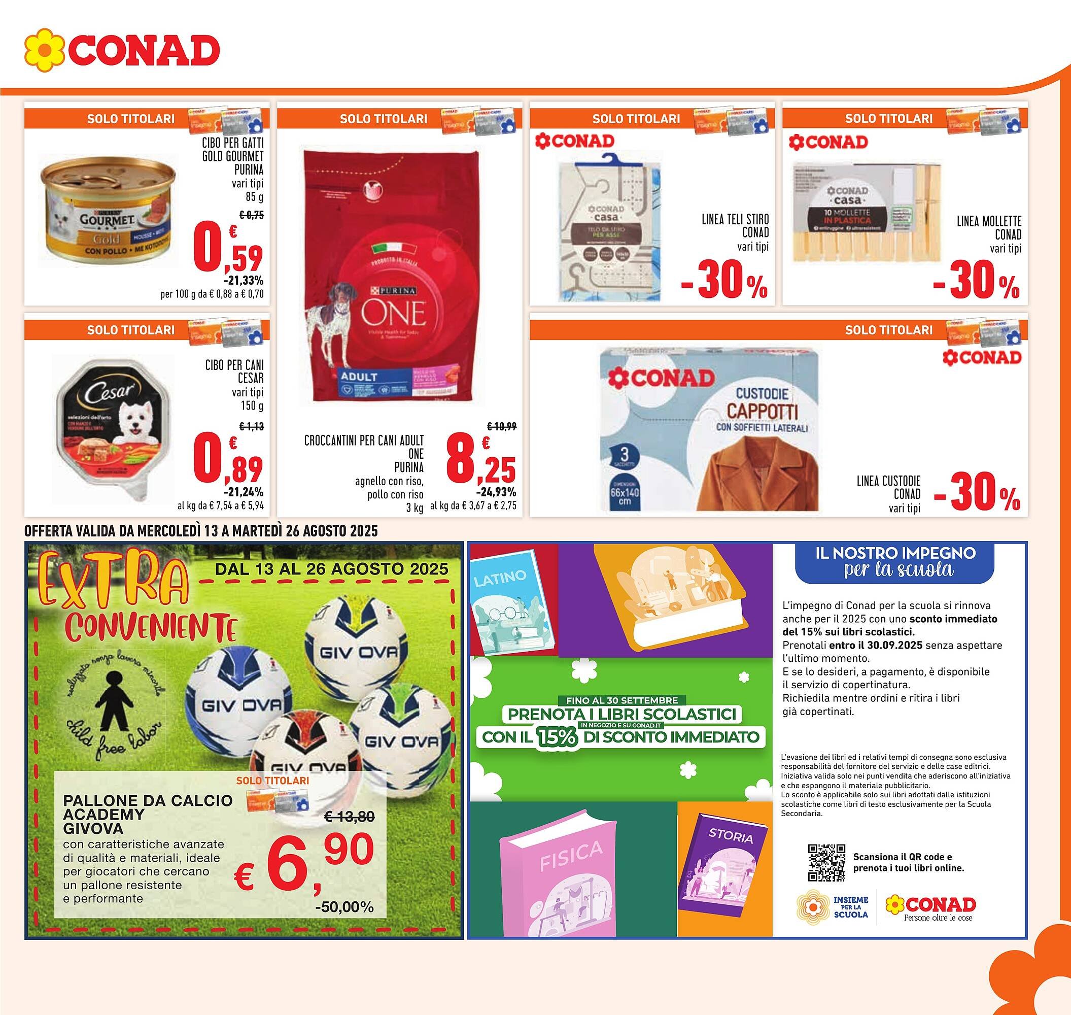 Volantino Conad (2025-08-13 - 2025-08-26)