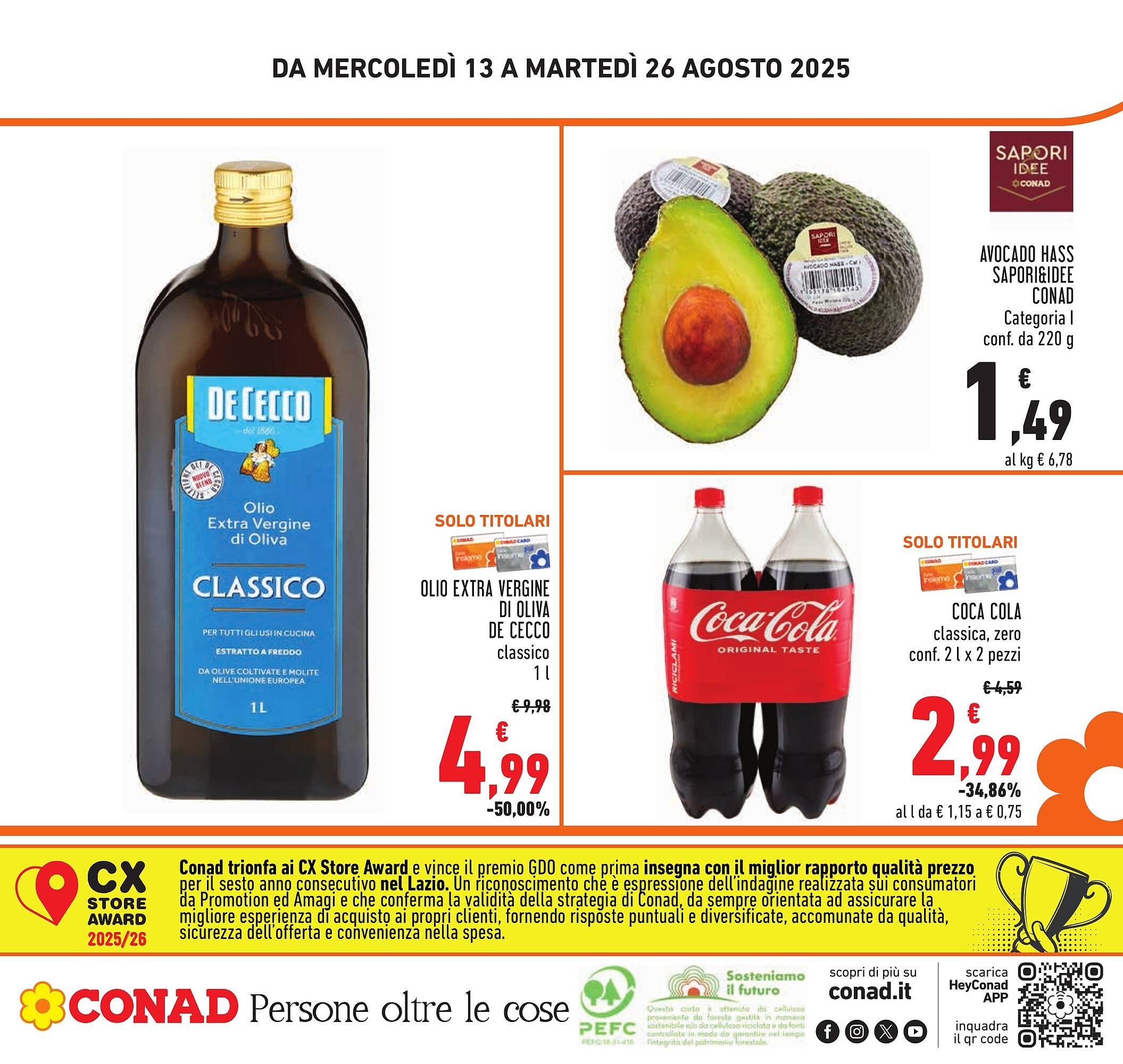 Volantino Conad (2025-08-13 - 2025-08-26)