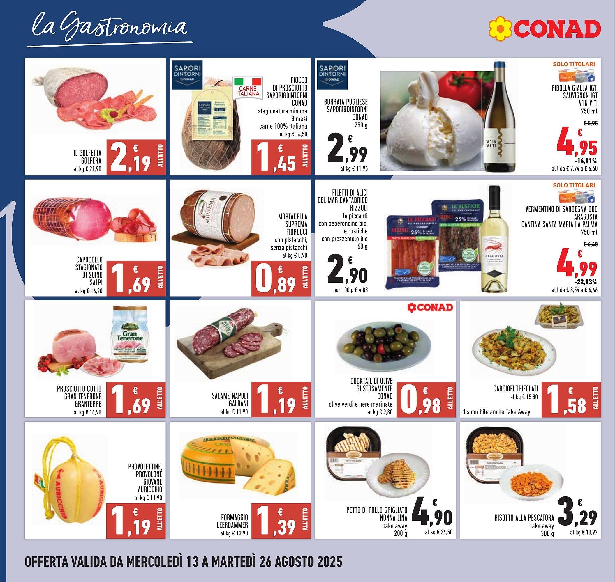 Volantino Conad (2025-08-13 - 2025-08-26)