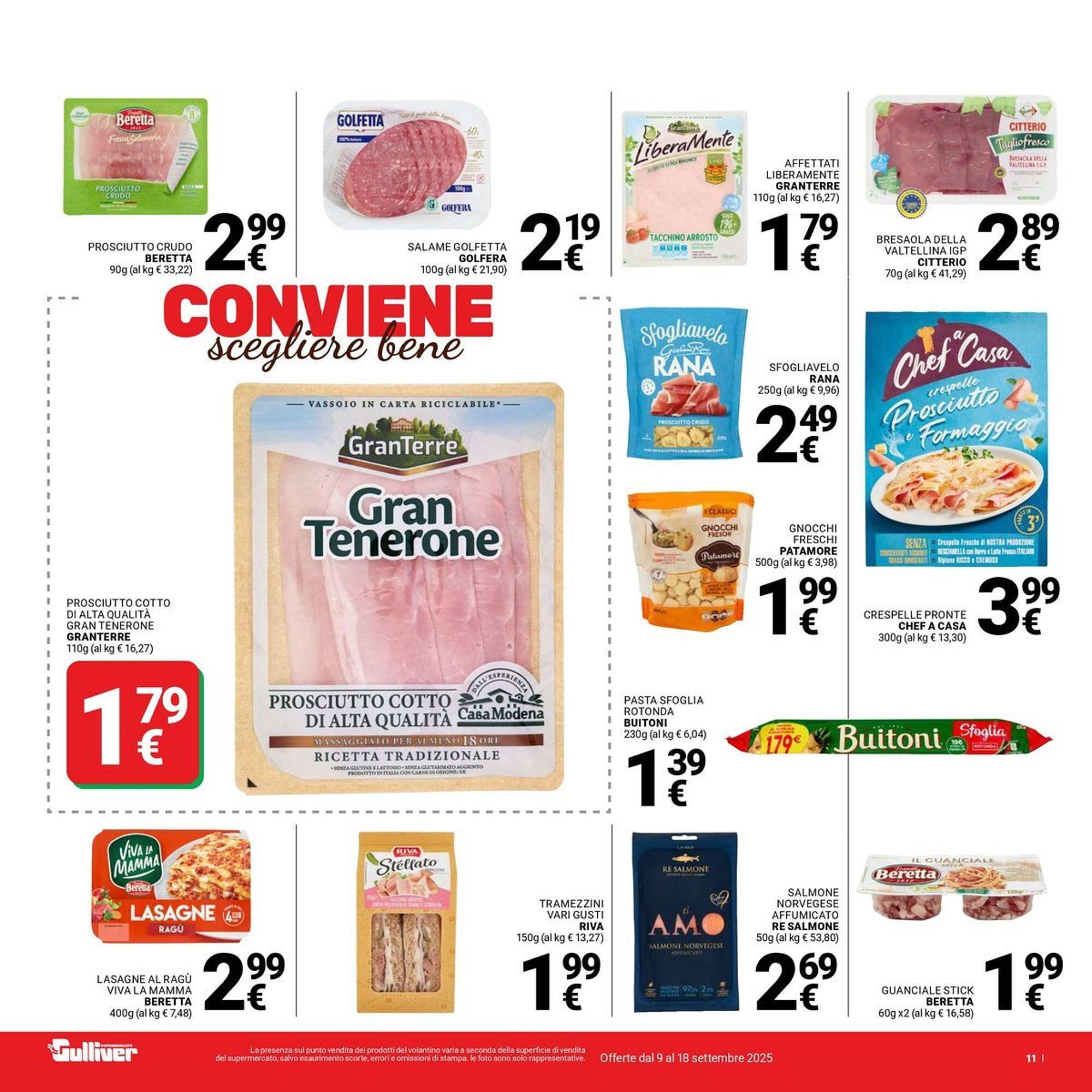 Volantino Supermercati Gulliver (2025-09-09 - 2025-09-18)