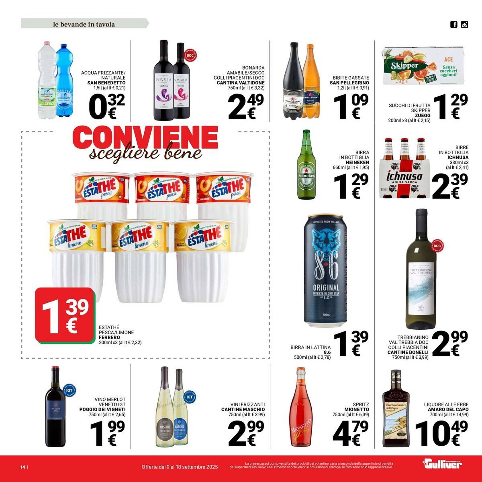 Volantino Supermercati Gulliver (2025-09-09 - 2025-09-18)