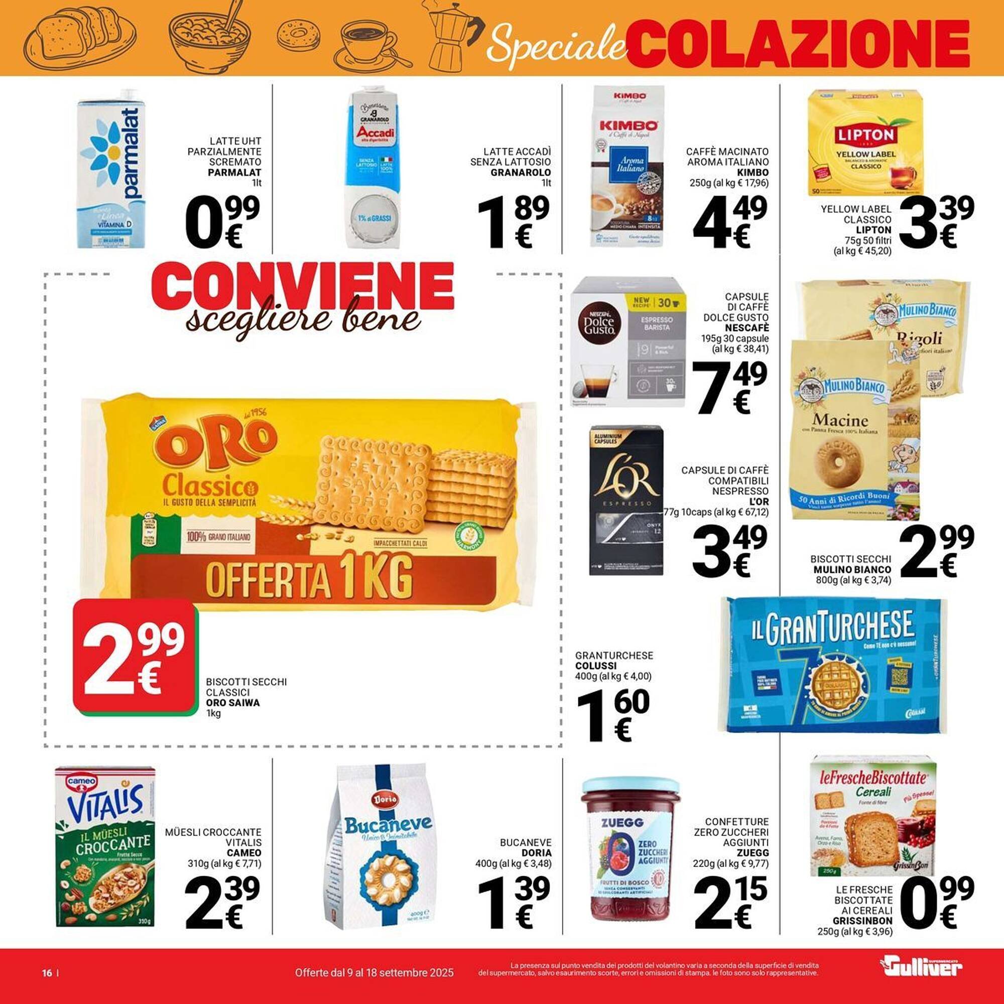 Volantino Supermercati Gulliver (2025-09-09 - 2025-09-18)