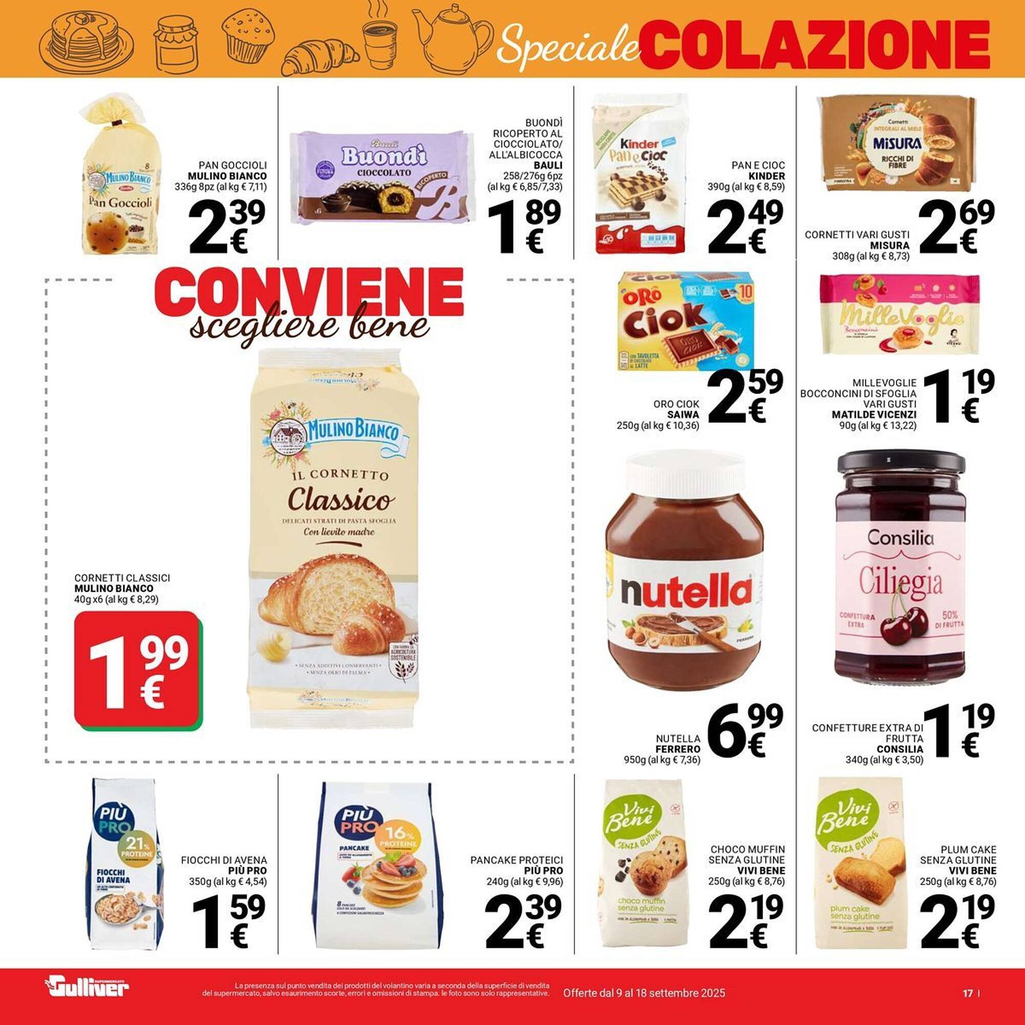 Volantino Supermercati Gulliver (2025-09-09 - 2025-09-18)
