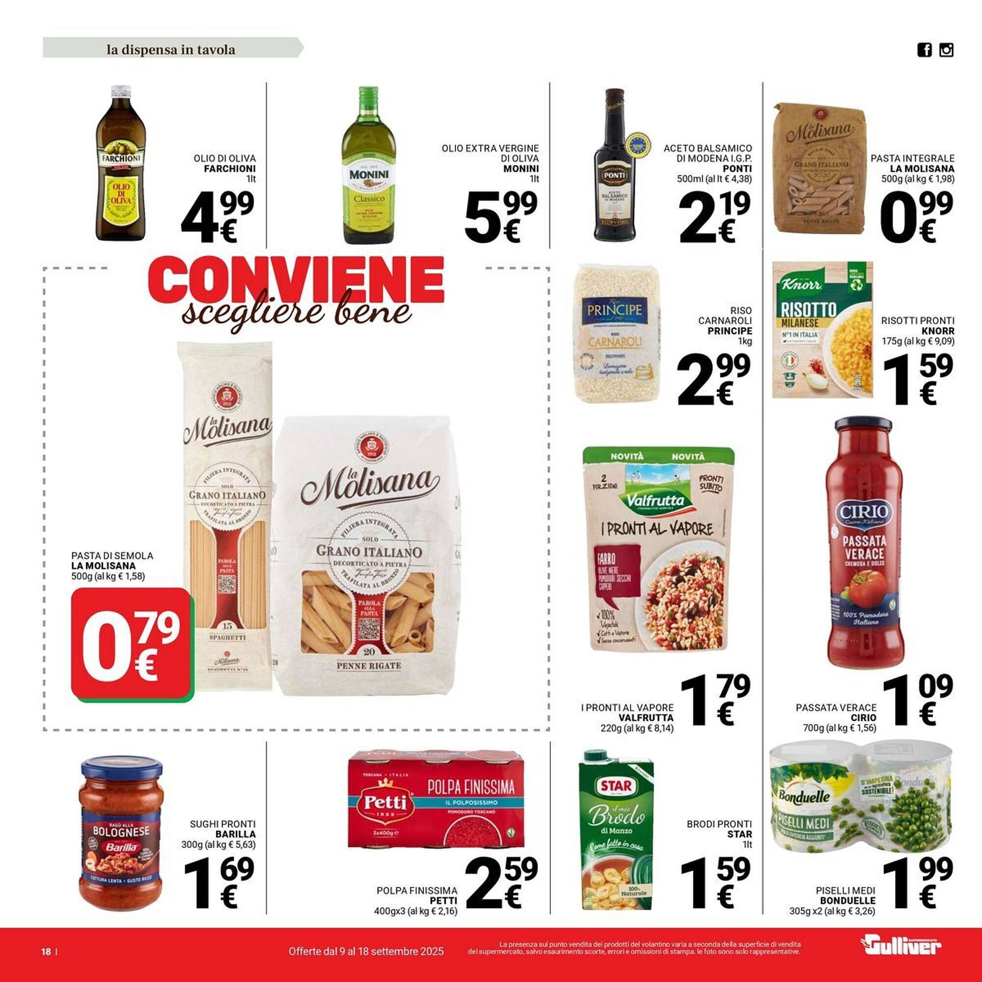 Volantino Supermercati Gulliver (2025-09-09 - 2025-09-18)