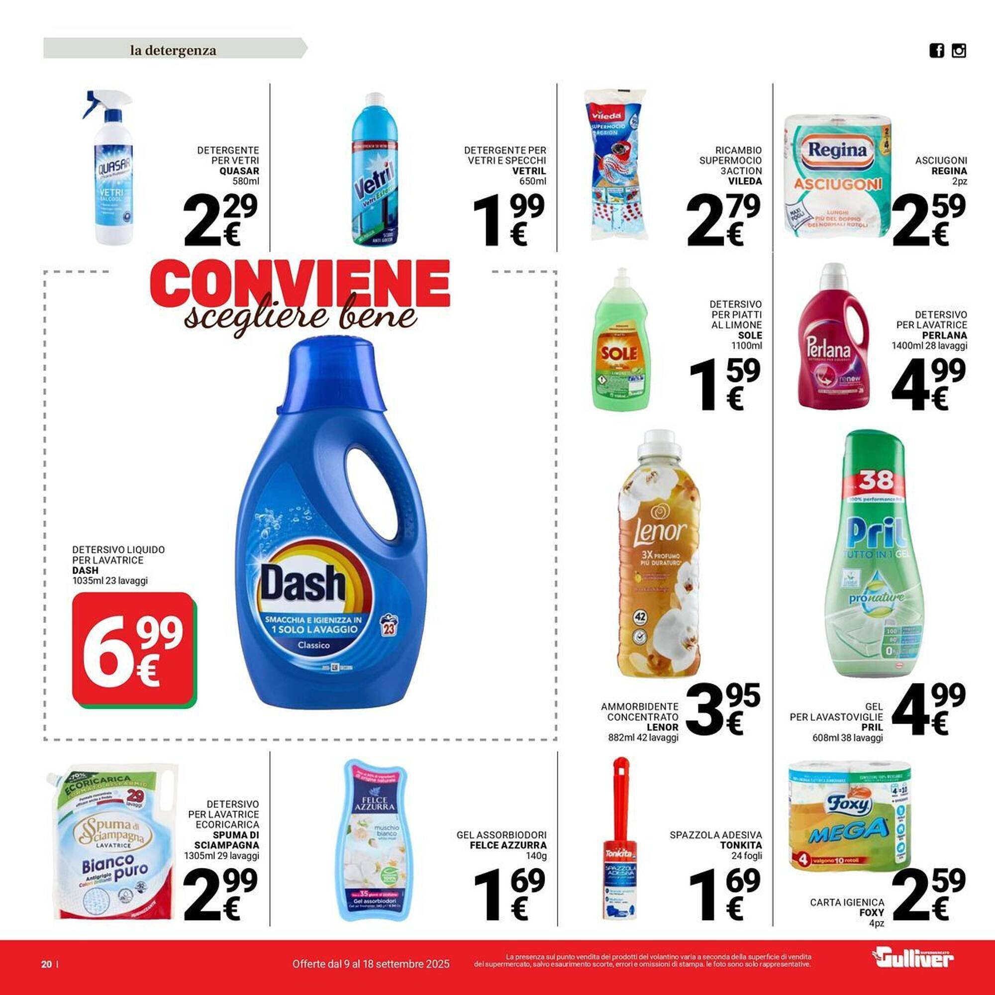 Volantino Supermercati Gulliver (2025-09-09 - 2025-09-18)