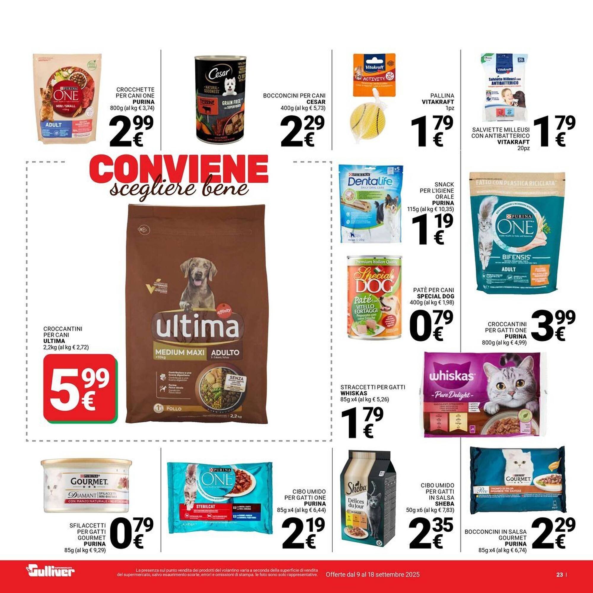 Volantino Supermercati Gulliver (2025-09-09 - 2025-09-18)