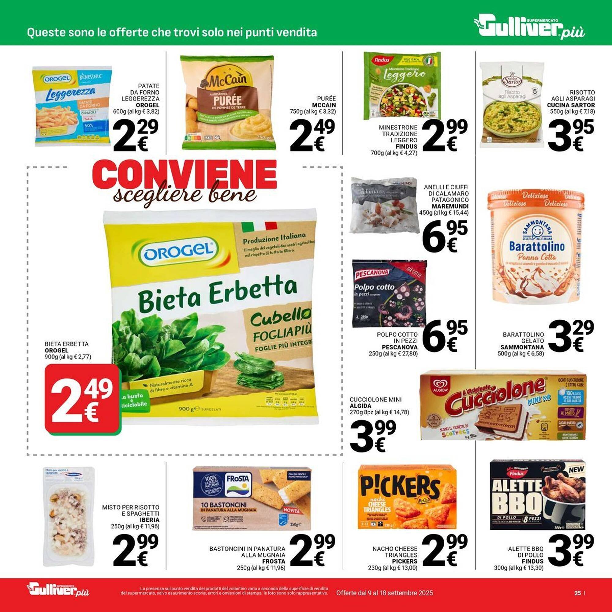 Volantino Supermercati Gulliver (2025-09-09 - 2025-09-18)