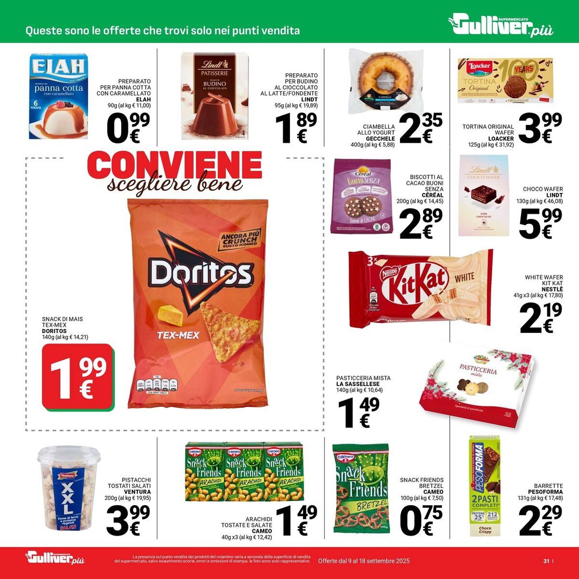 Volantino Supermercati Gulliver (2025-09-09 - 2025-09-18)