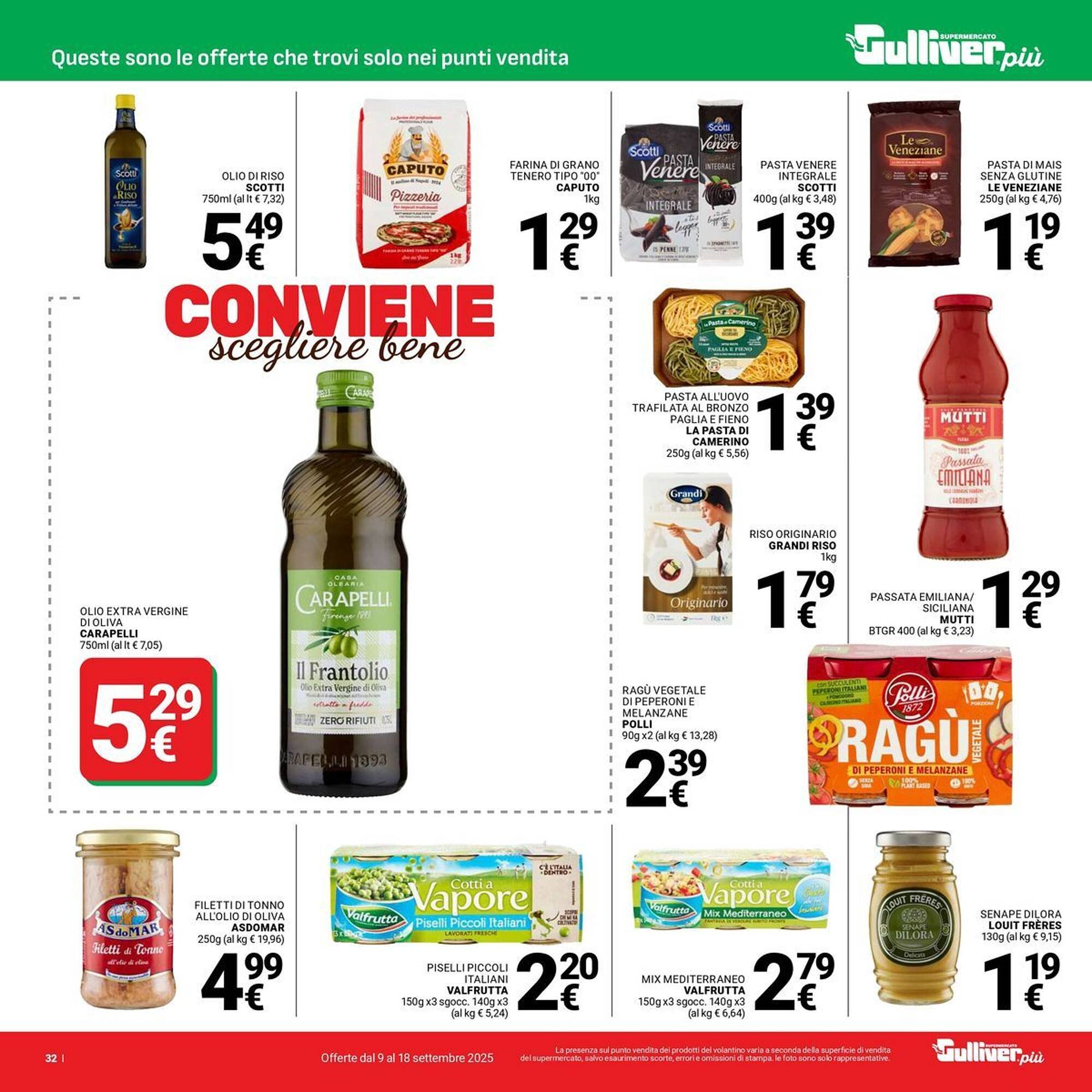 Volantino Supermercati Gulliver (2025-09-09 - 2025-09-18)