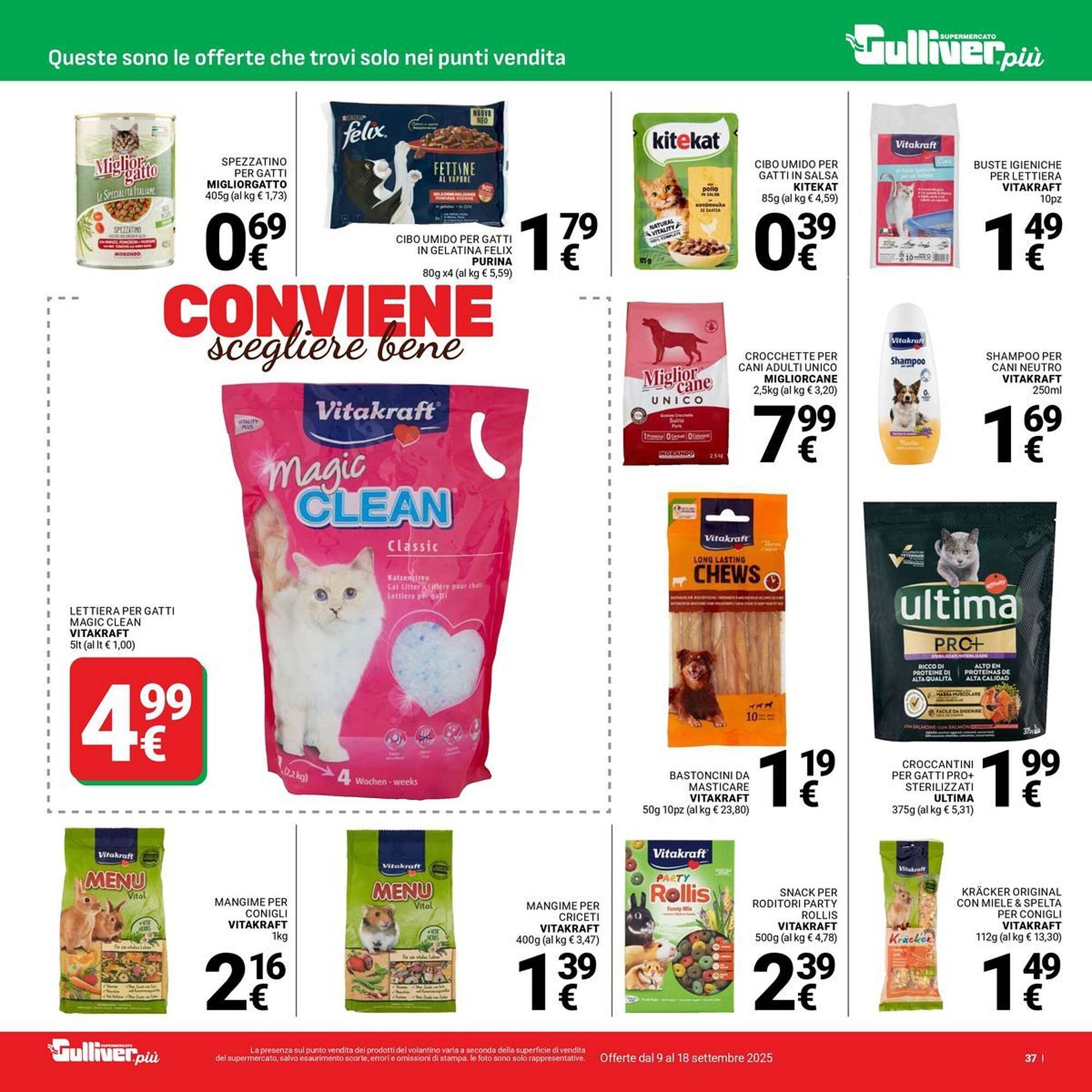 Volantino Supermercati Gulliver (2025-09-09 - 2025-09-18)