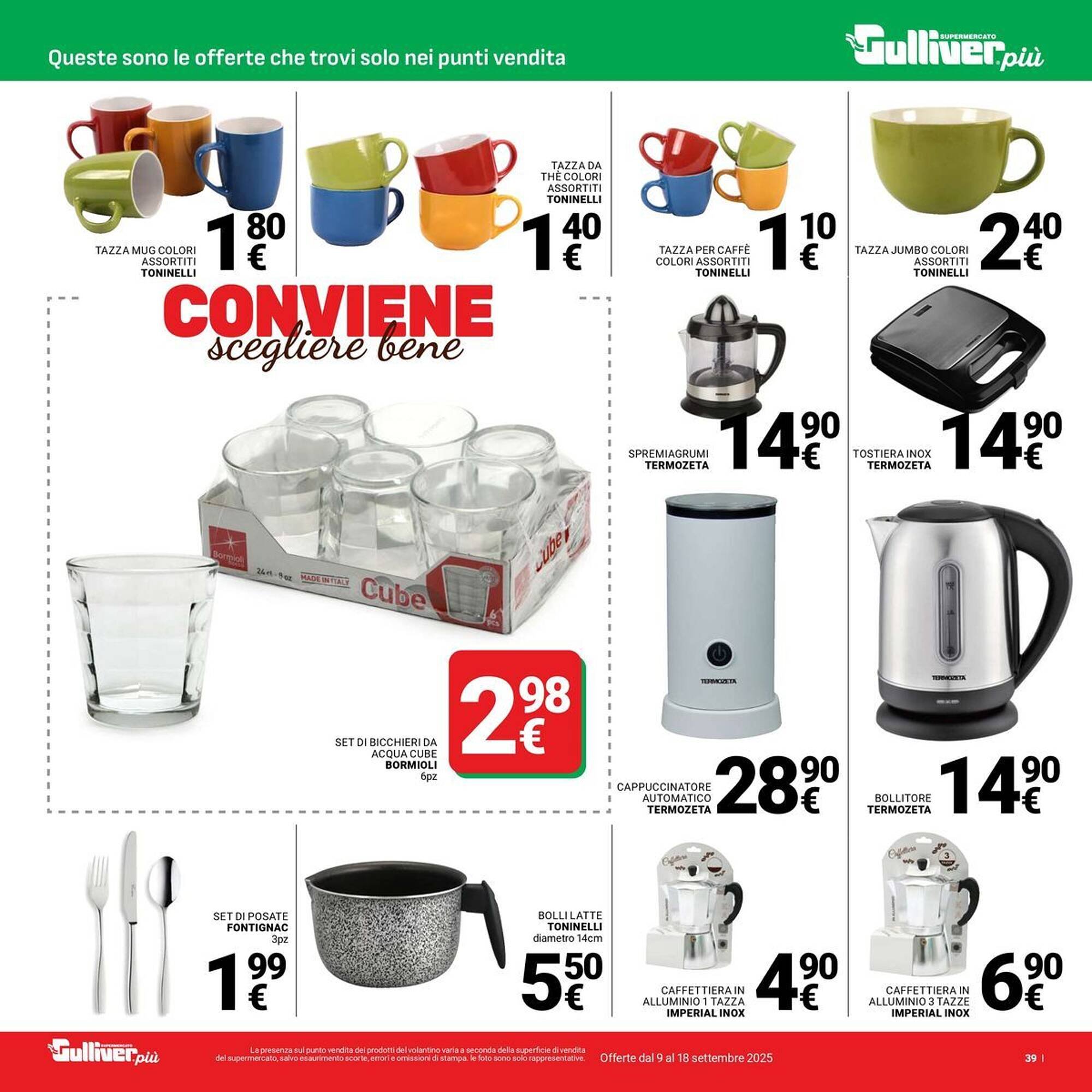Volantino Supermercati Gulliver (2025-09-09 - 2025-09-18)