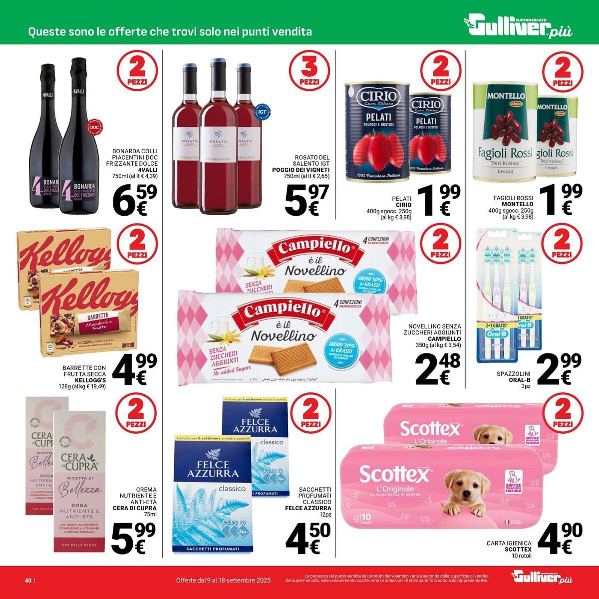 Volantino Supermercati Gulliver (2025-09-09 - 2025-09-18)