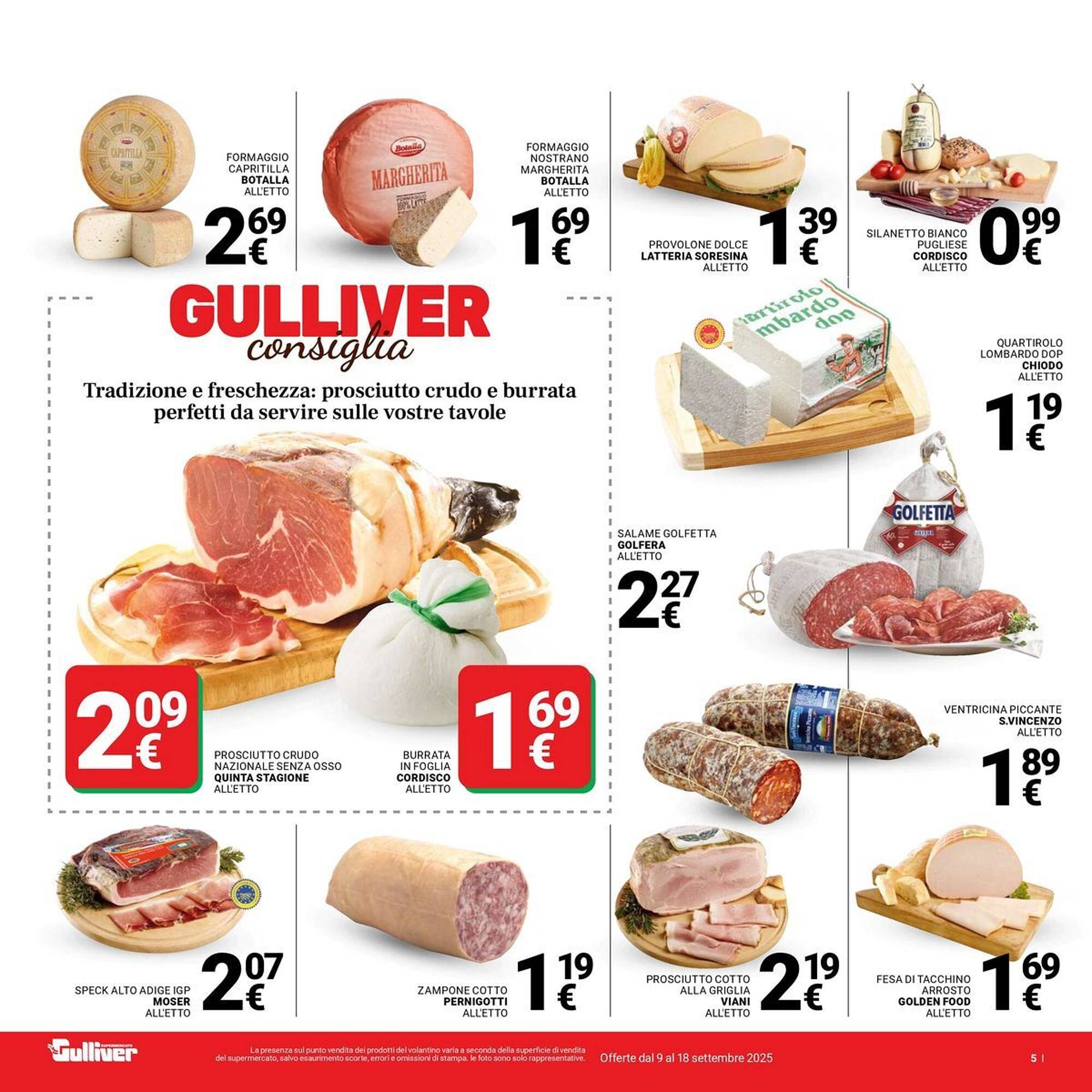 Volantino Supermercati Gulliver (2025-09-09 - 2025-09-18)