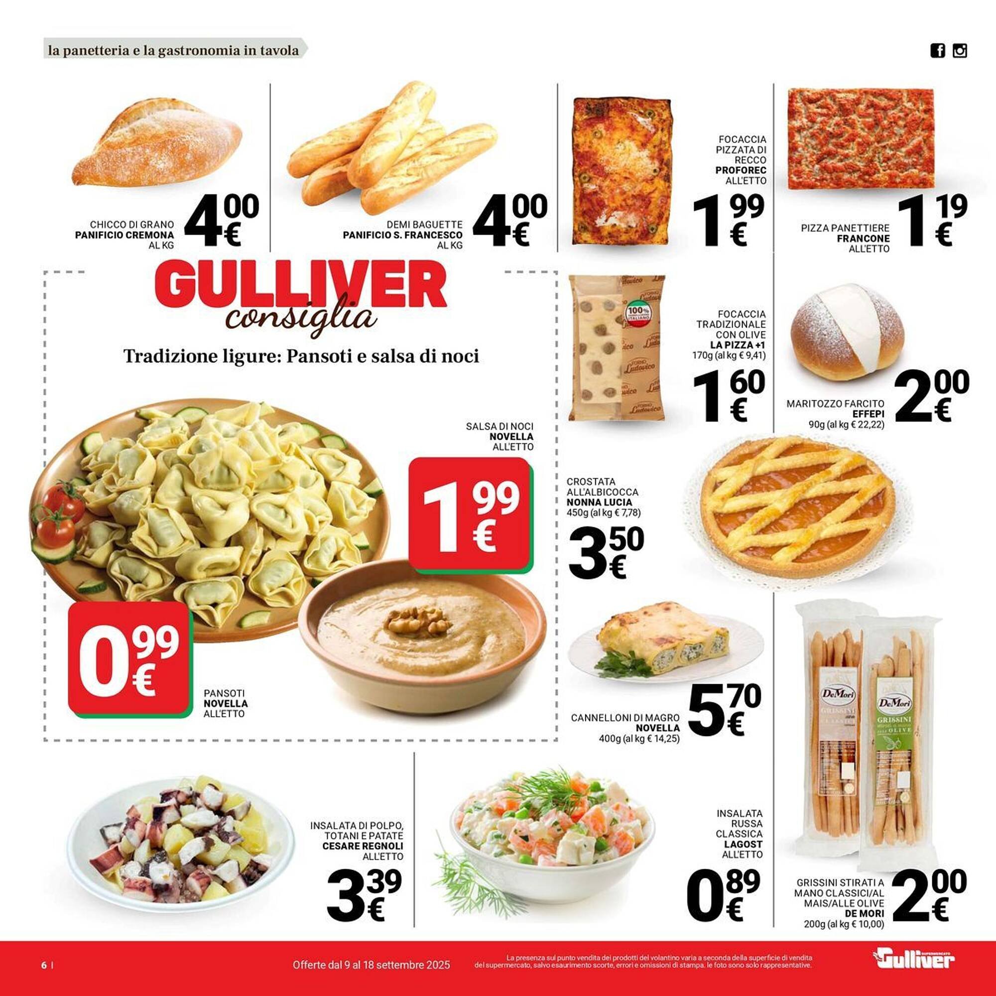 Volantino Supermercati Gulliver (2025-09-09 - 2025-09-18)