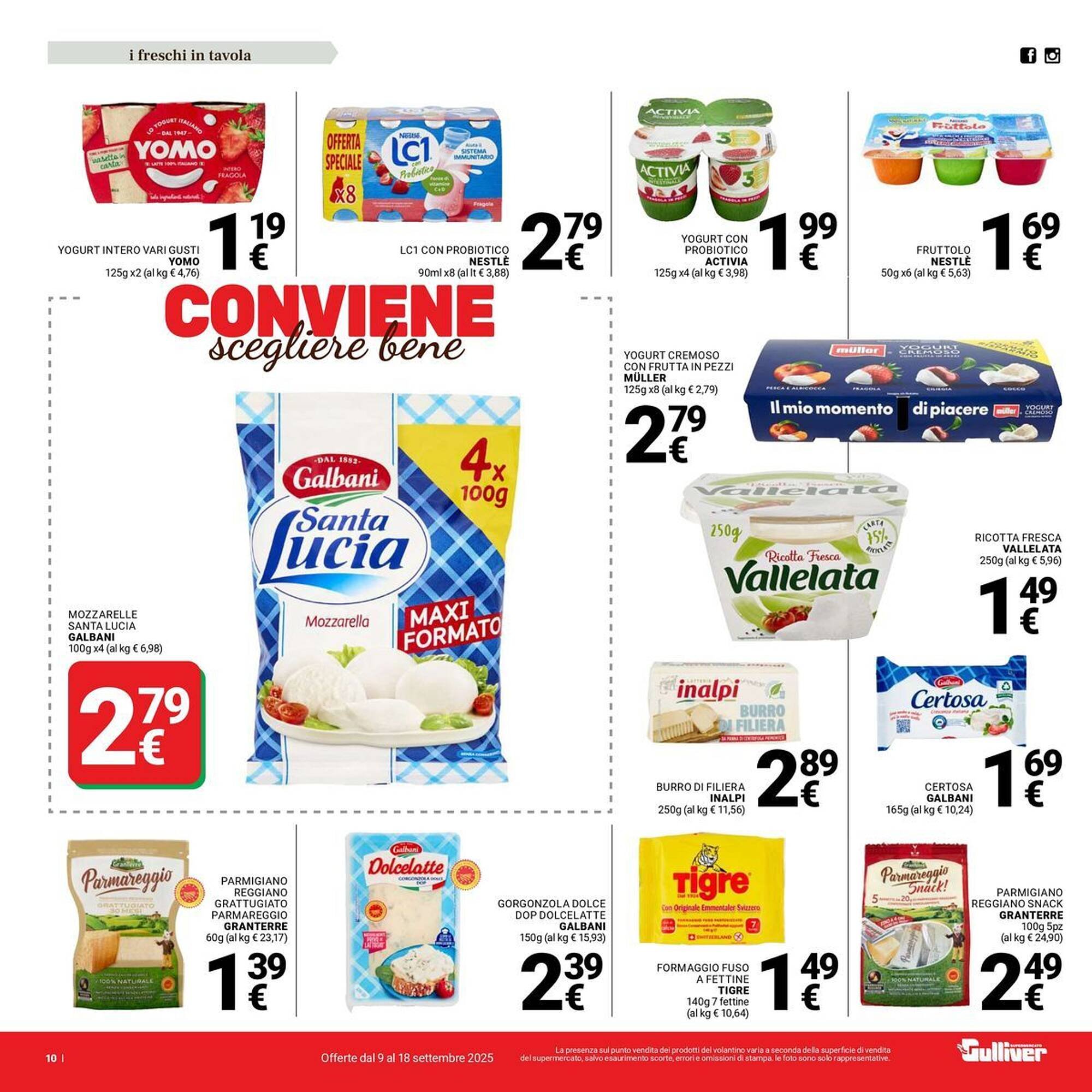 Volantino Supermercati Gulliver (2025-09-09 - 2025-09-18)