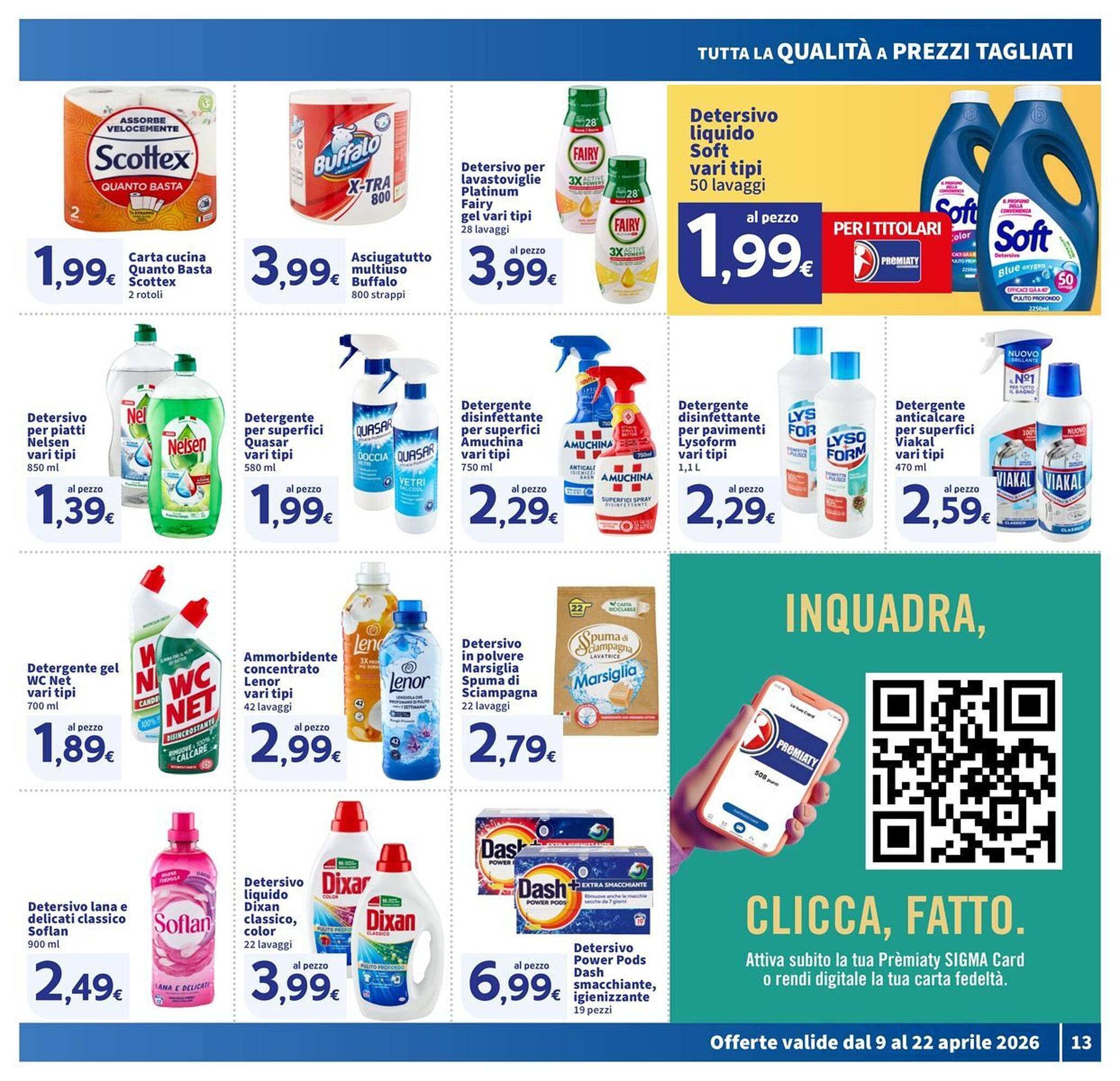 Volantino Sigma (2026-04-09 - 2026-04-22)