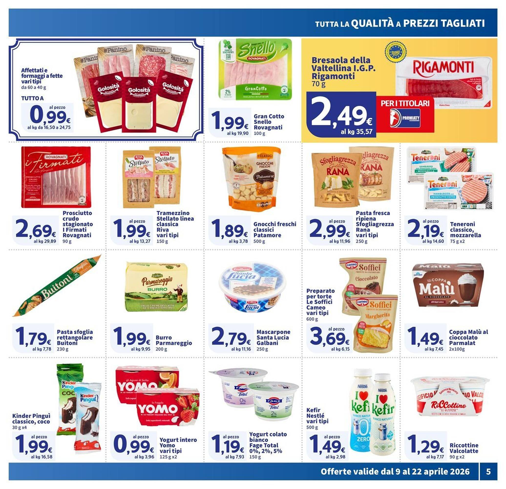 Volantino Sigma (2026-04-09 - 2026-04-22)