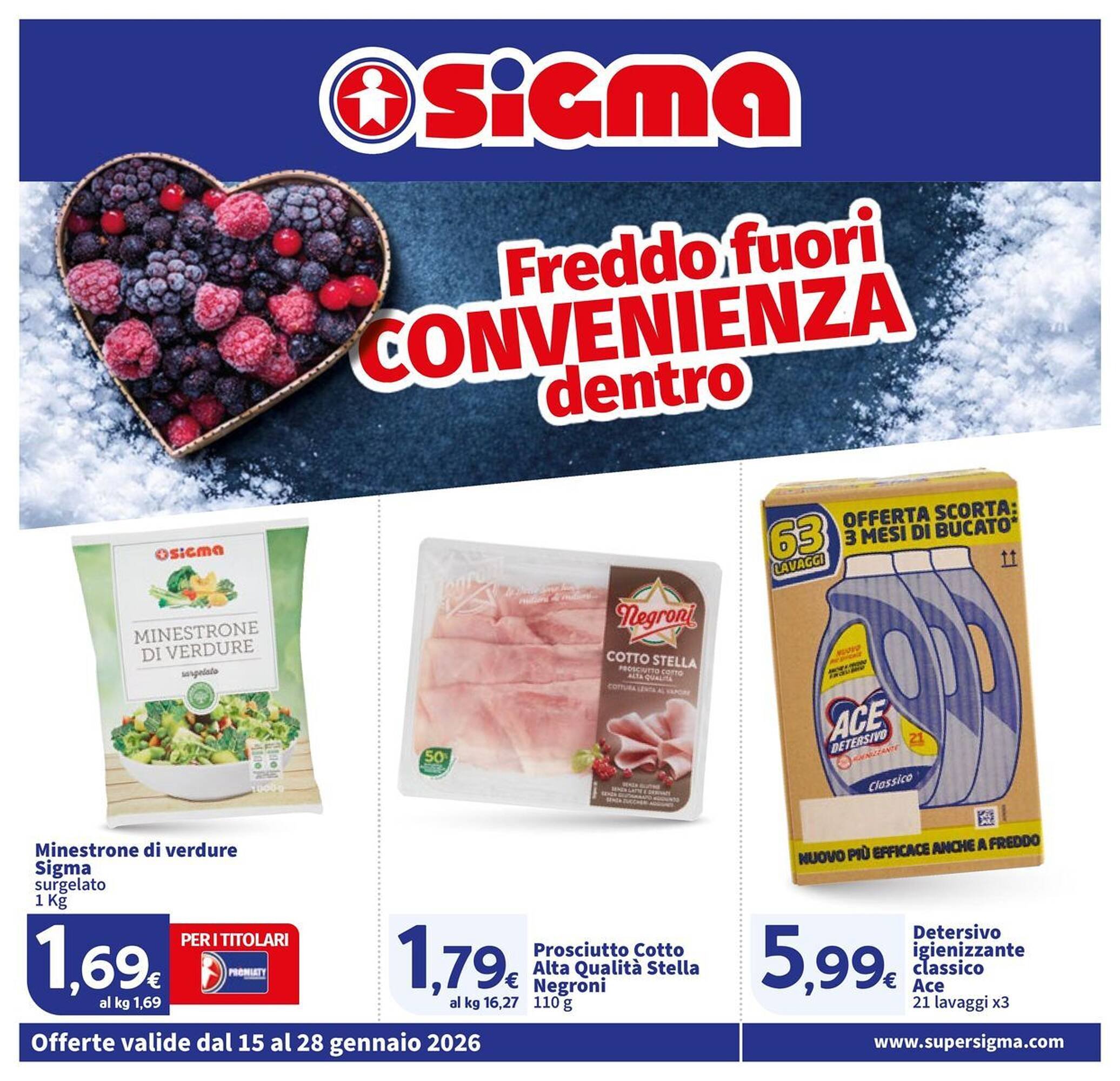 Volantino Sigma (2026-01-15 - 2026-01-28)