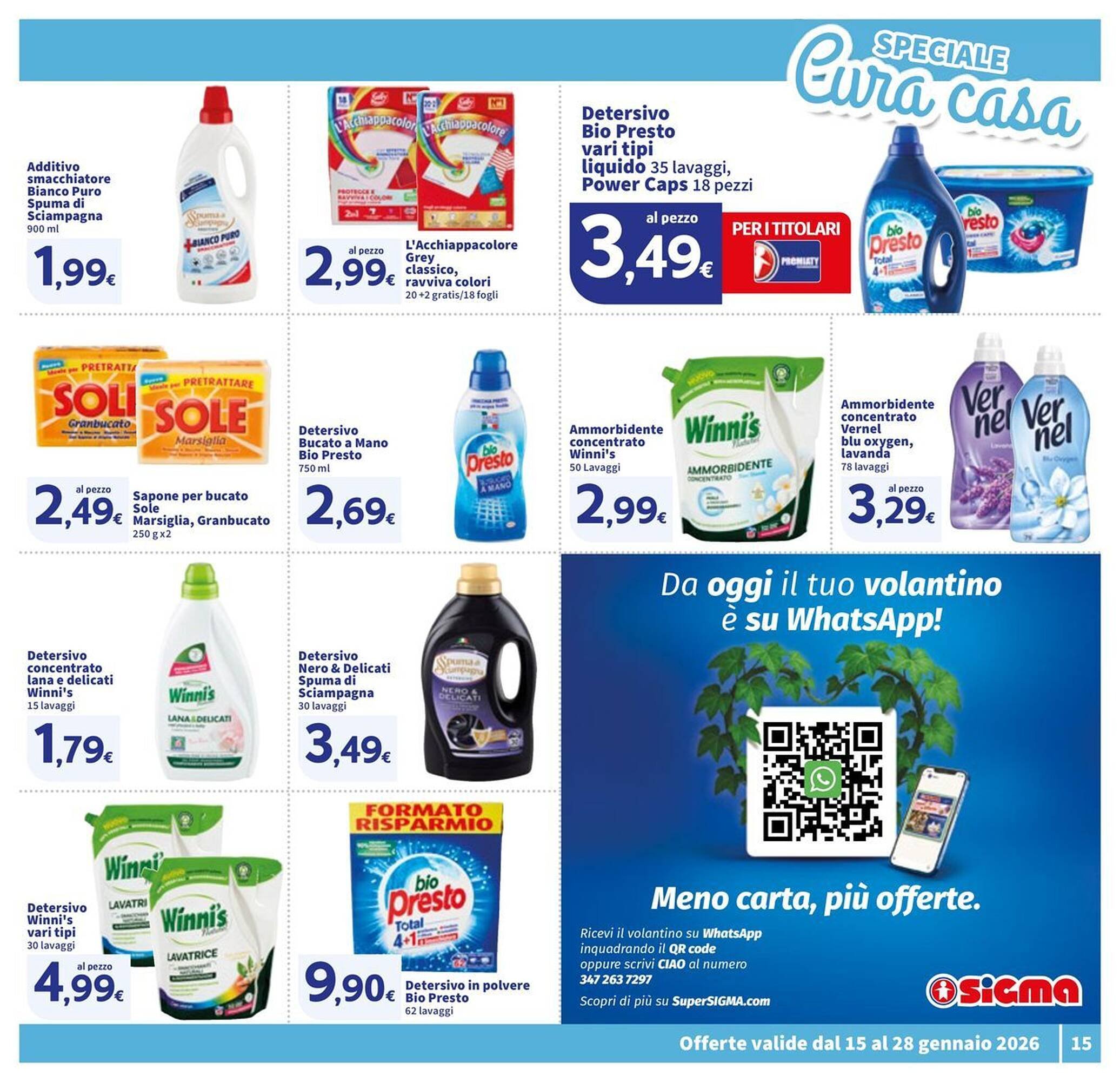 Volantino Sigma (2026-01-15 - 2026-01-28)