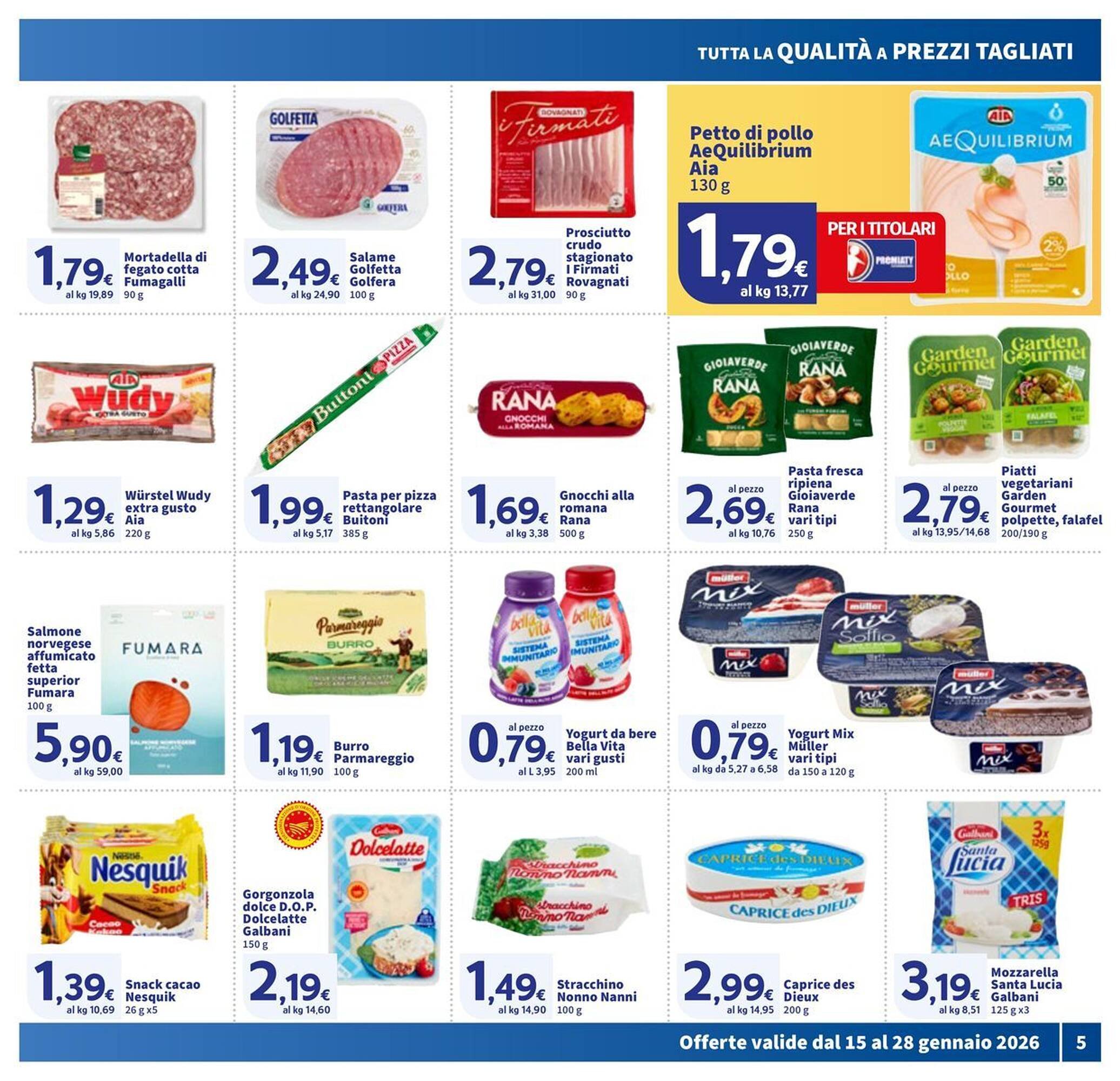 Volantino Sigma (2026-01-15 - 2026-01-28)