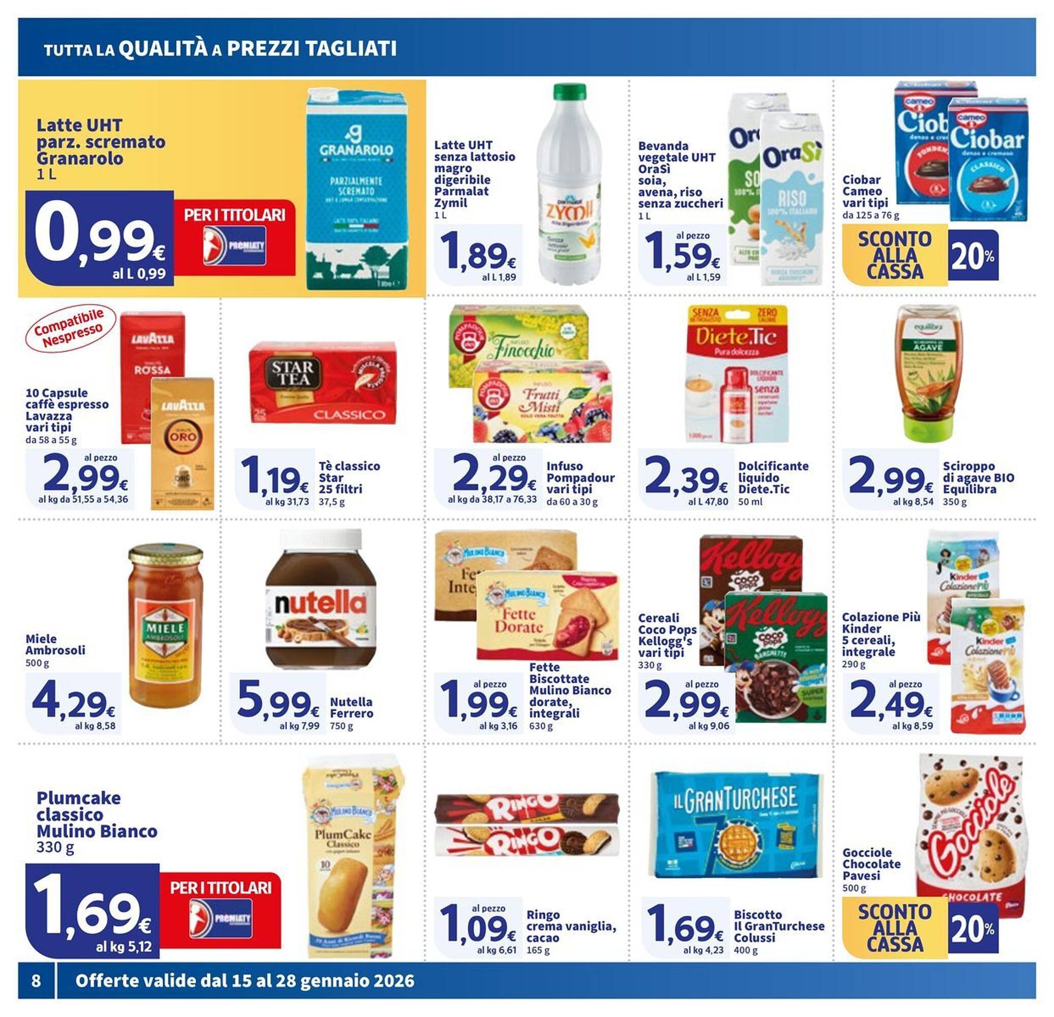 Volantino Sigma (2026-01-15 - 2026-01-28)