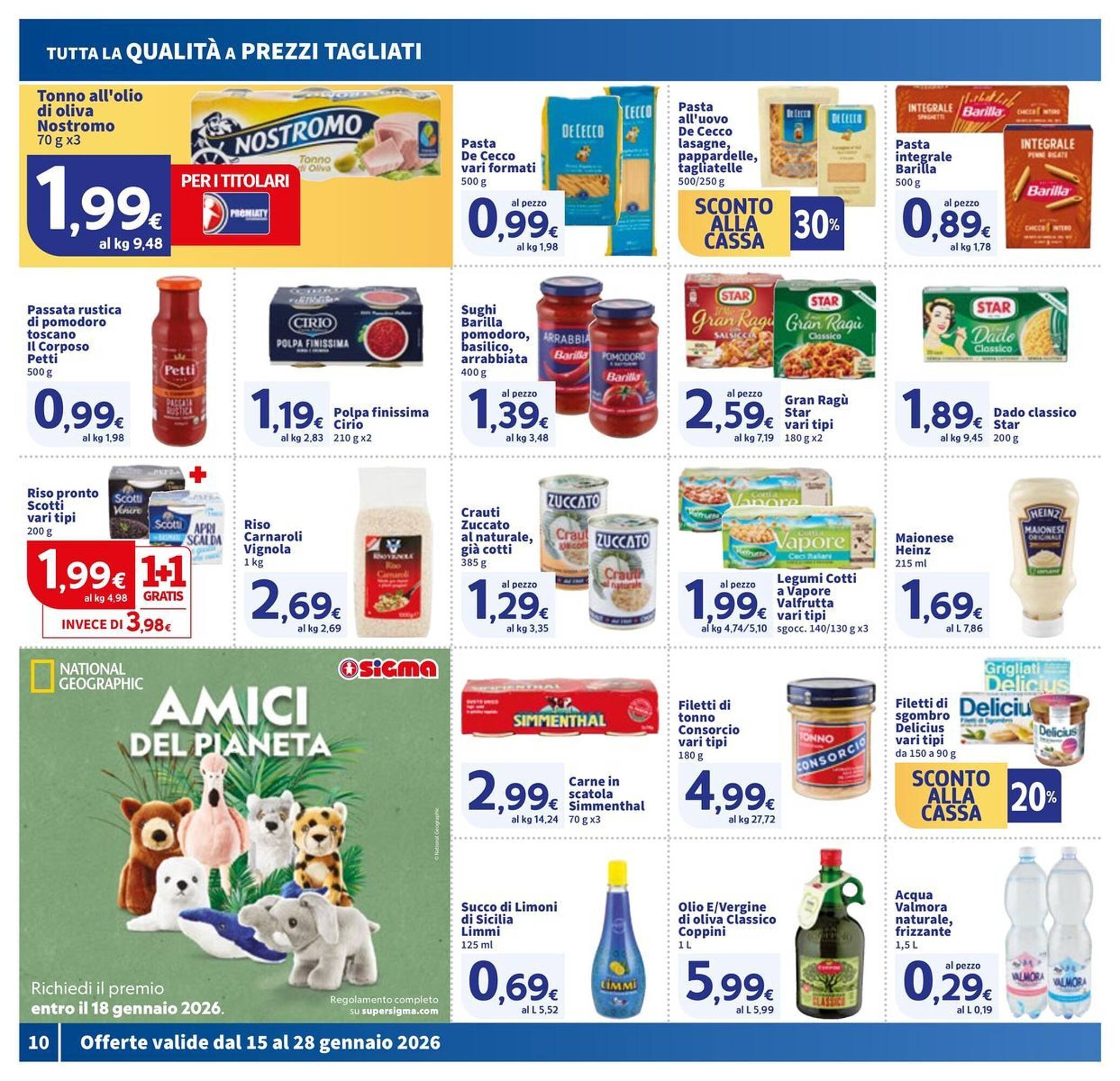 Volantino Sigma (2026-01-15 - 2026-01-28)