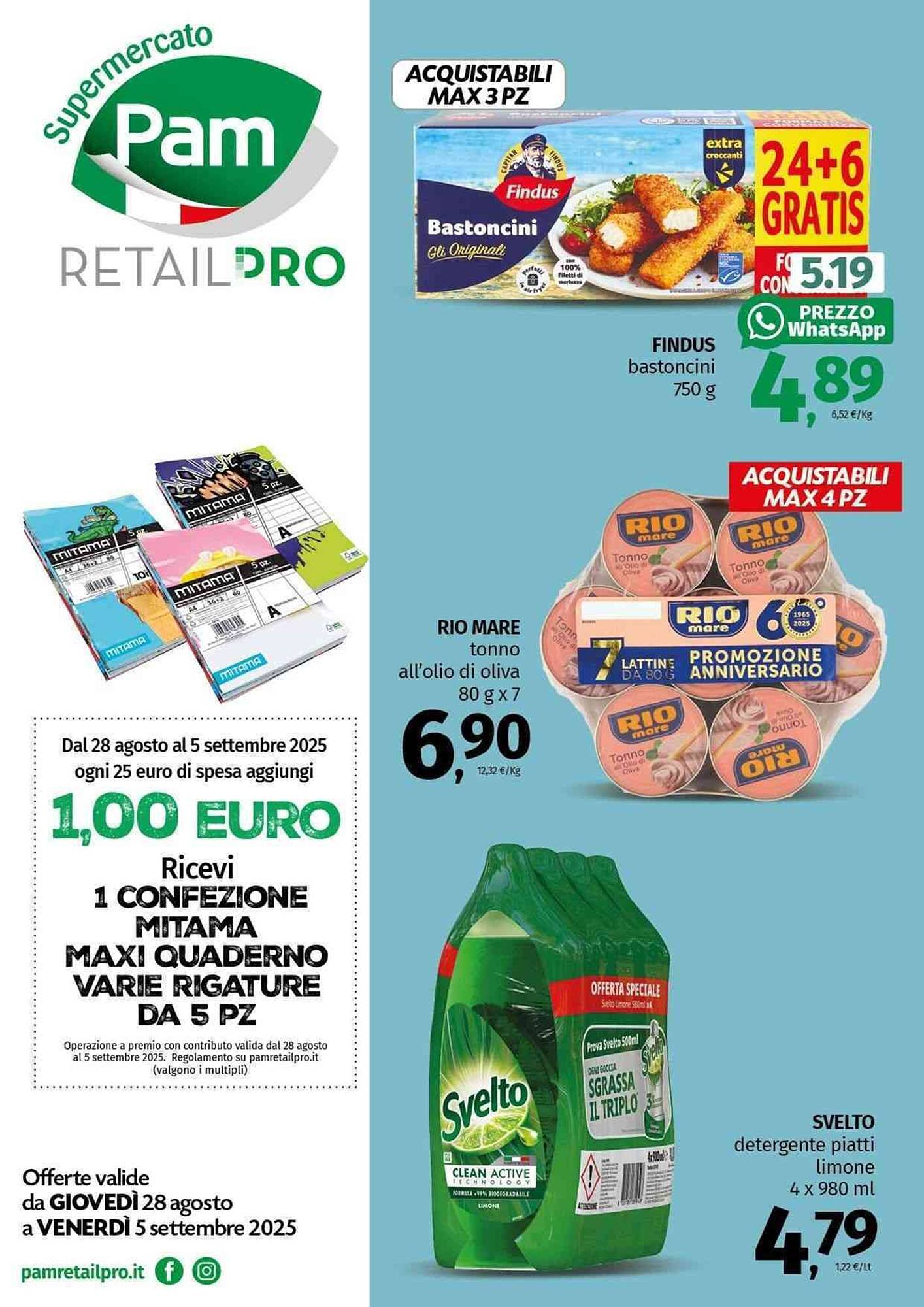 Volantino Pam (2025-08-28 - 2025-09-05)