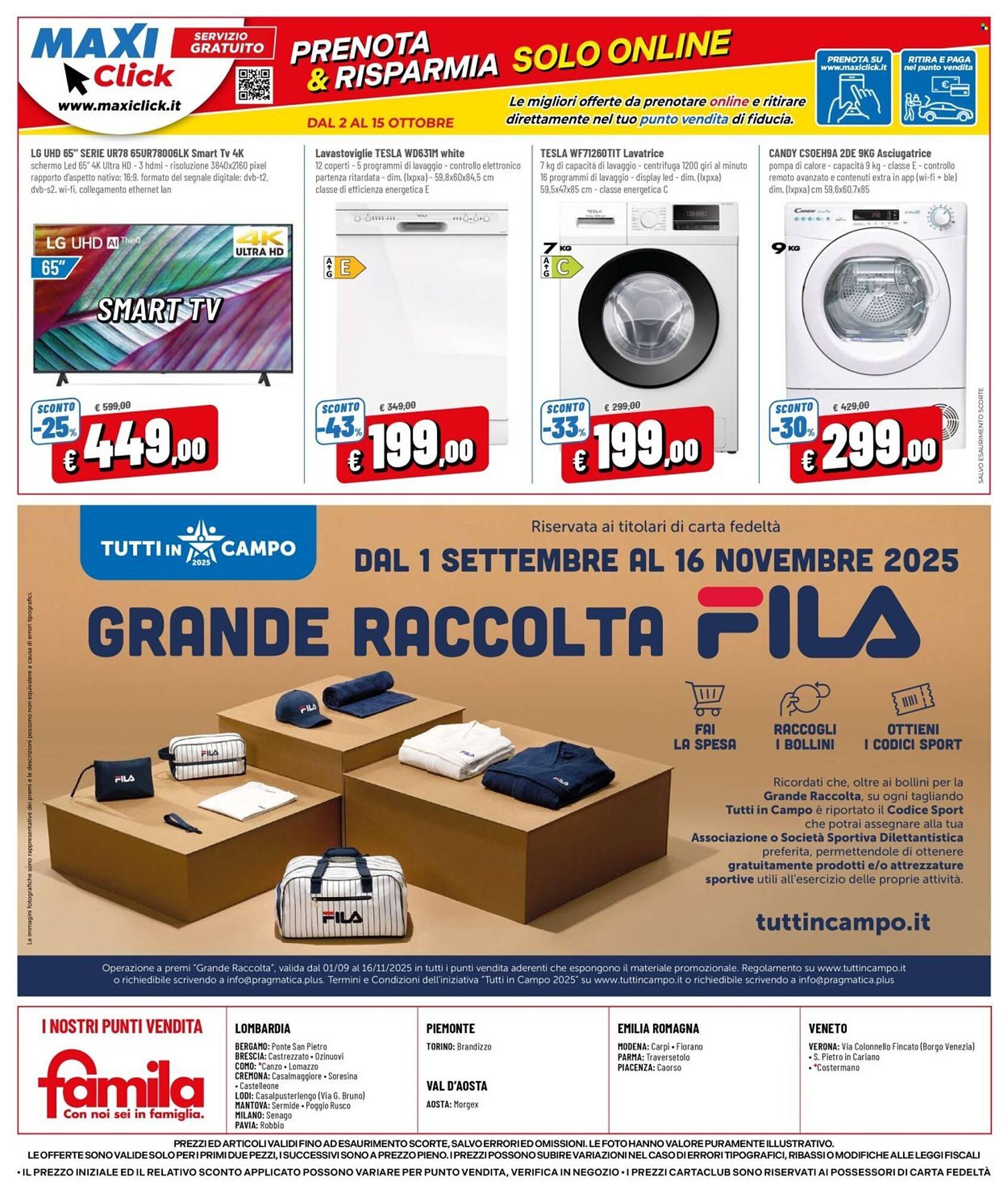 Volantino Famila (2025-10-02 - 2025-10-15)