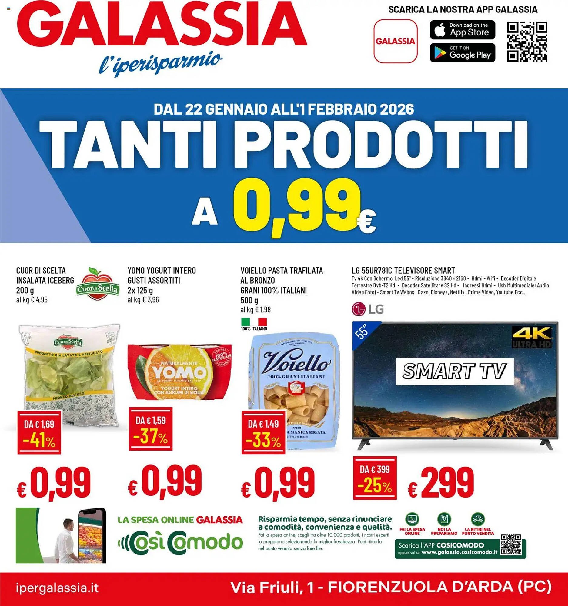 Volantino Galassia (2026-01-22 - 2026-02-01)