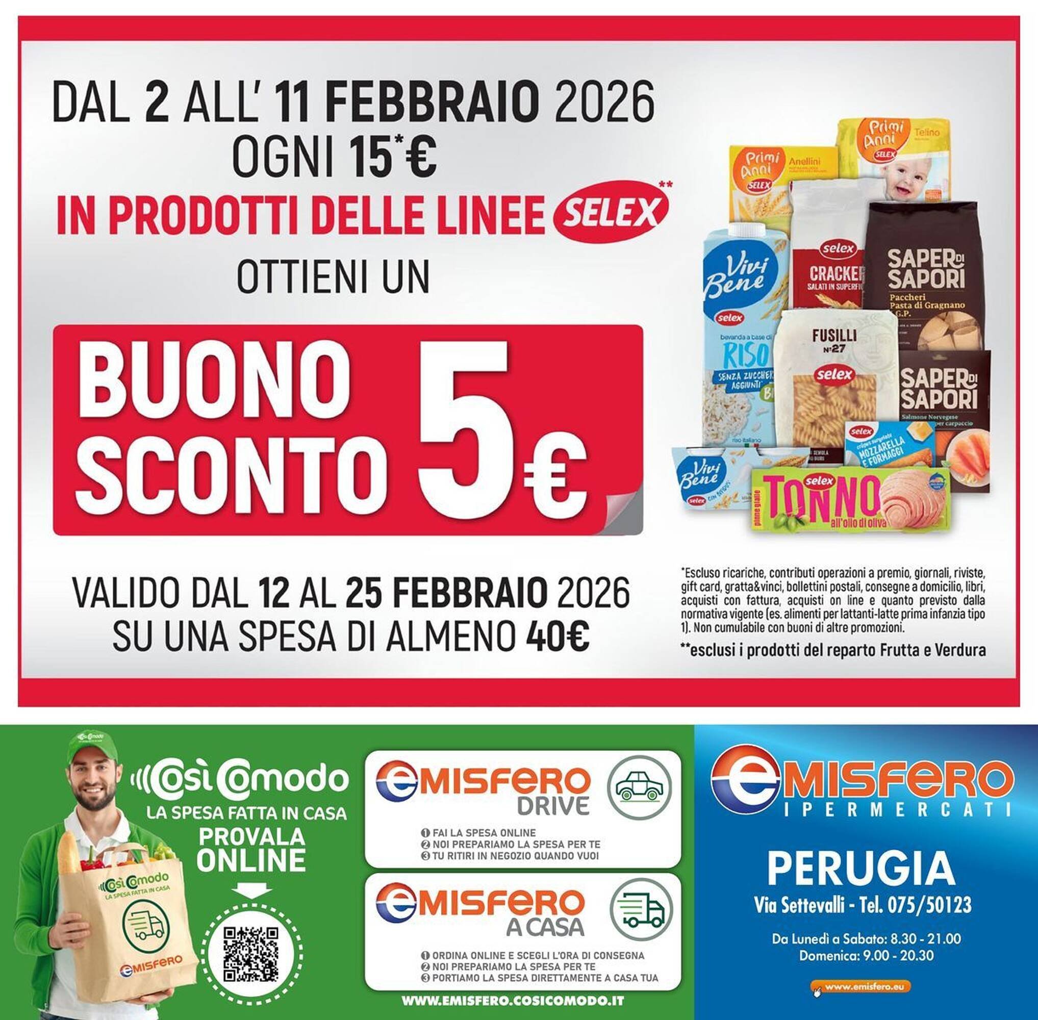 Volantino Emisfero (2026-02-02 - 2026-02-11)
