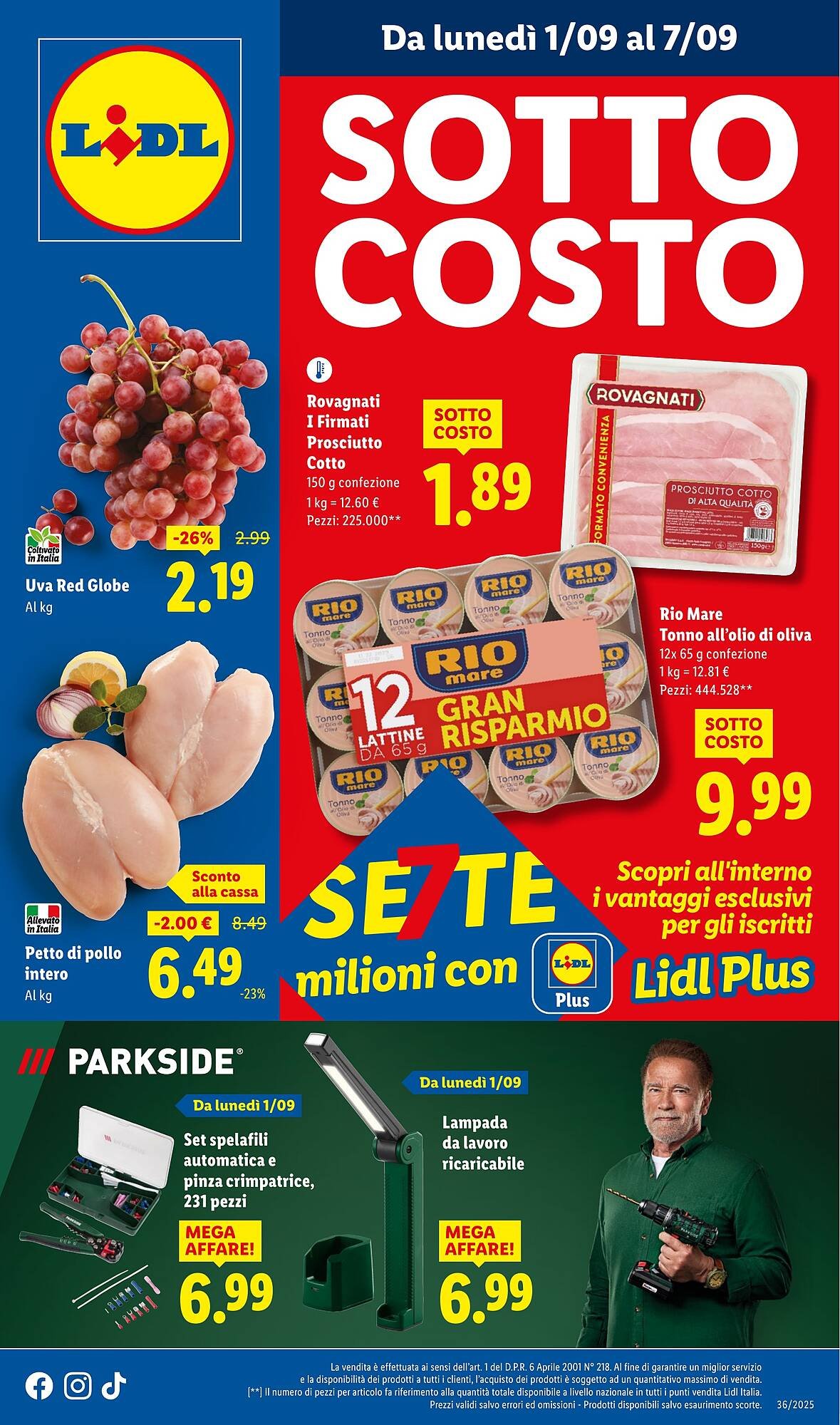 Volantino Lidl (2025-09-01 - 2025-09-07)