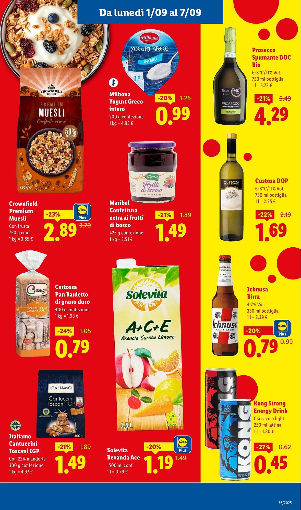 Volantino Lidl (2025-09-01 - 2025-09-07)