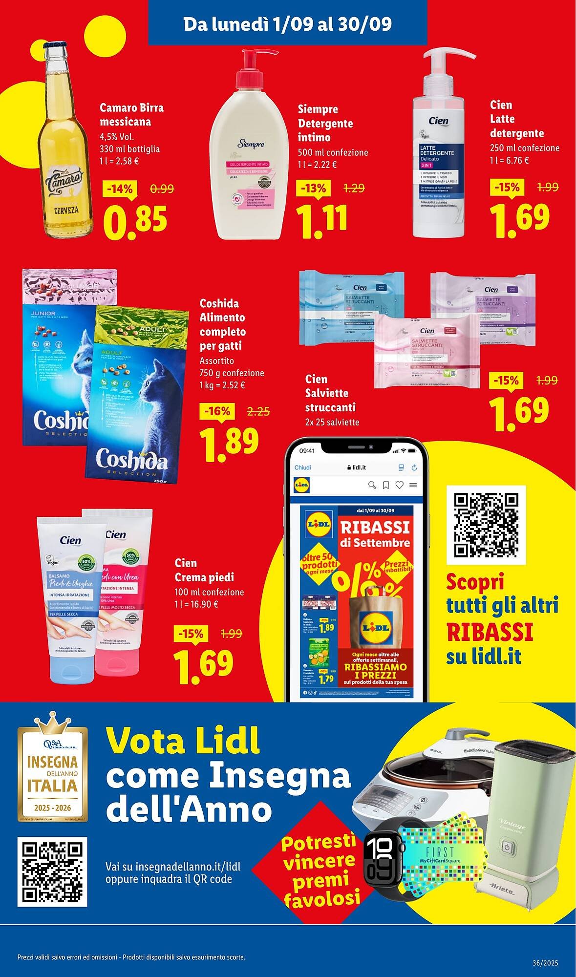 Volantino Lidl (2025-09-01 - 2025-09-07)
