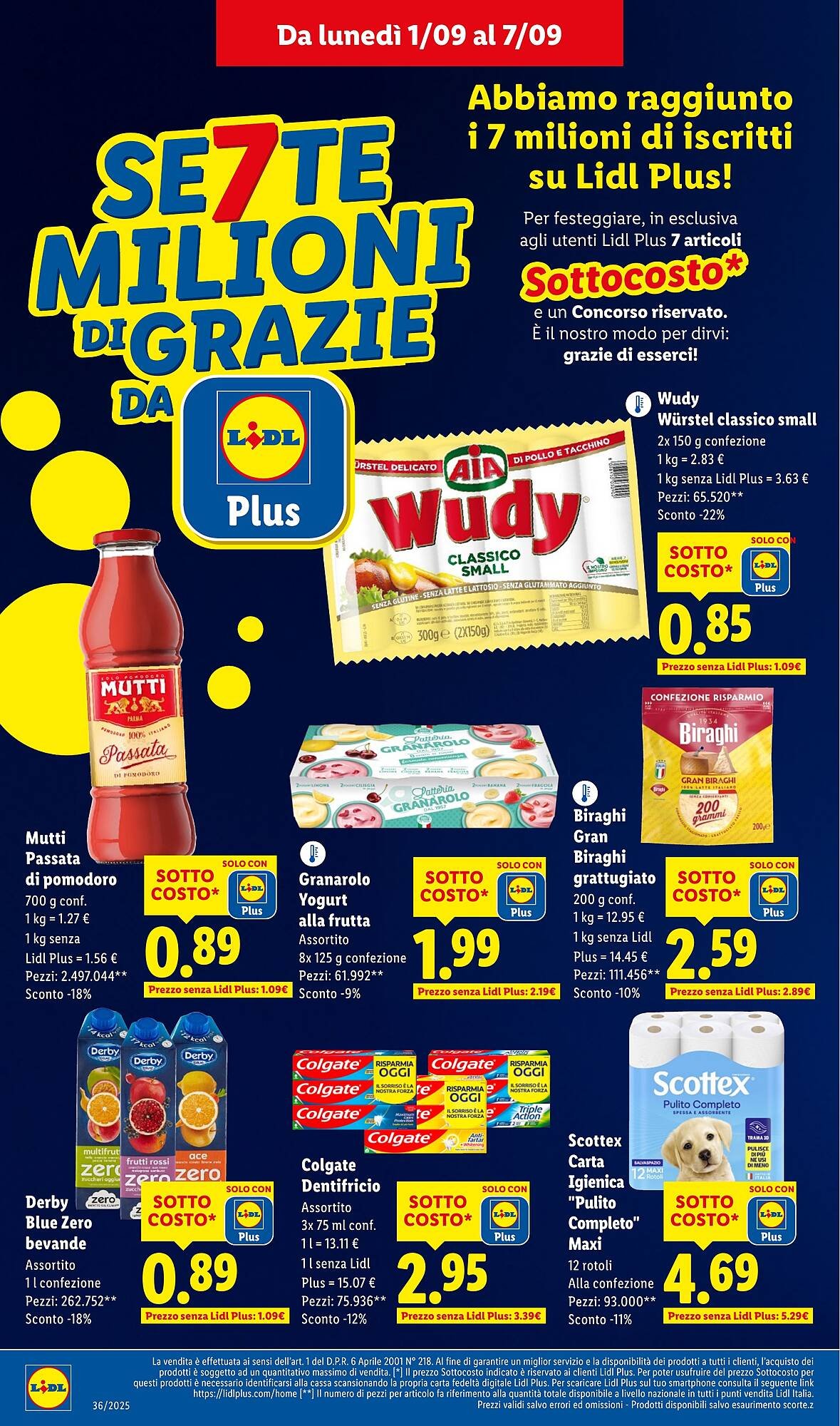 Volantino Lidl (2025-09-01 - 2025-09-07)