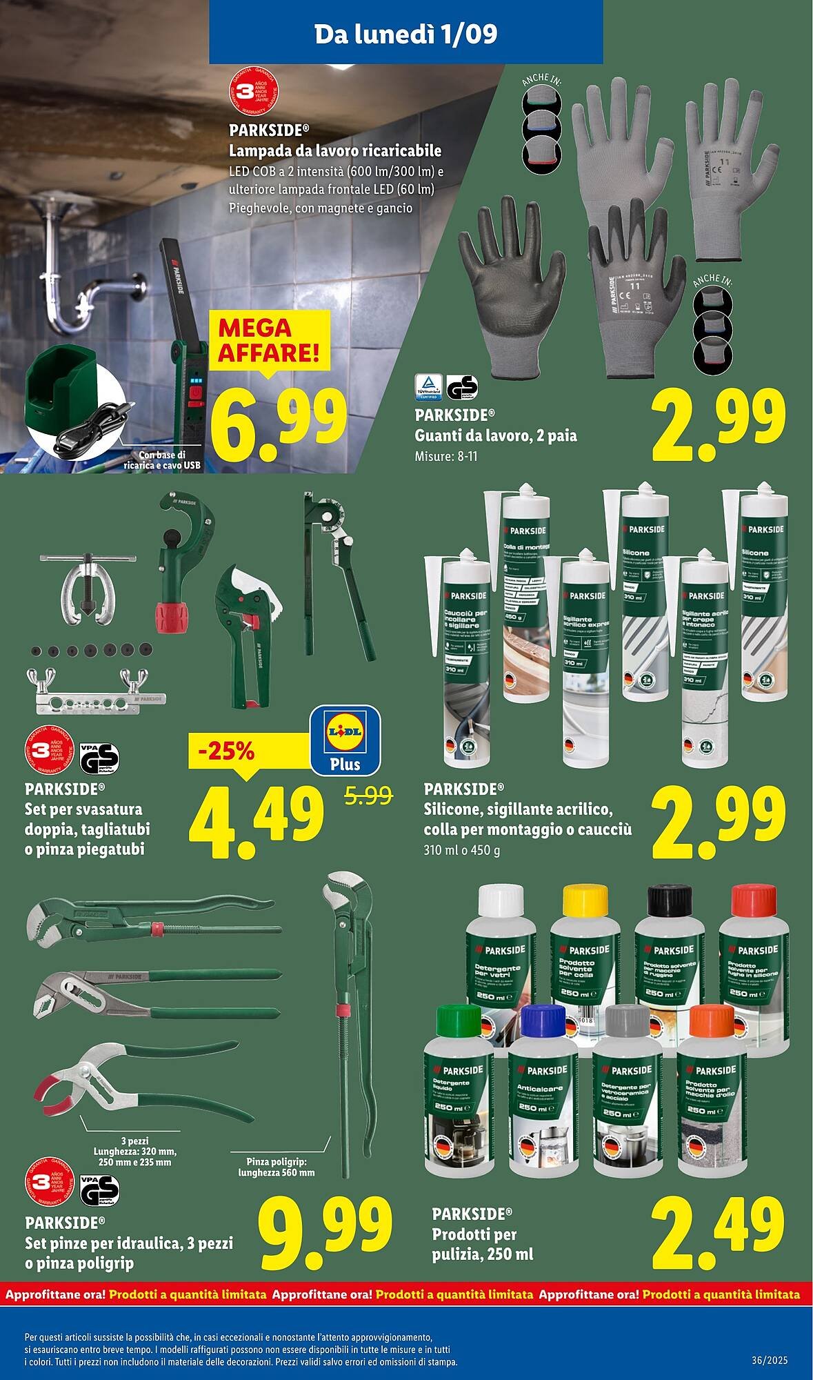 Volantino Lidl (2025-09-01 - 2025-09-07)